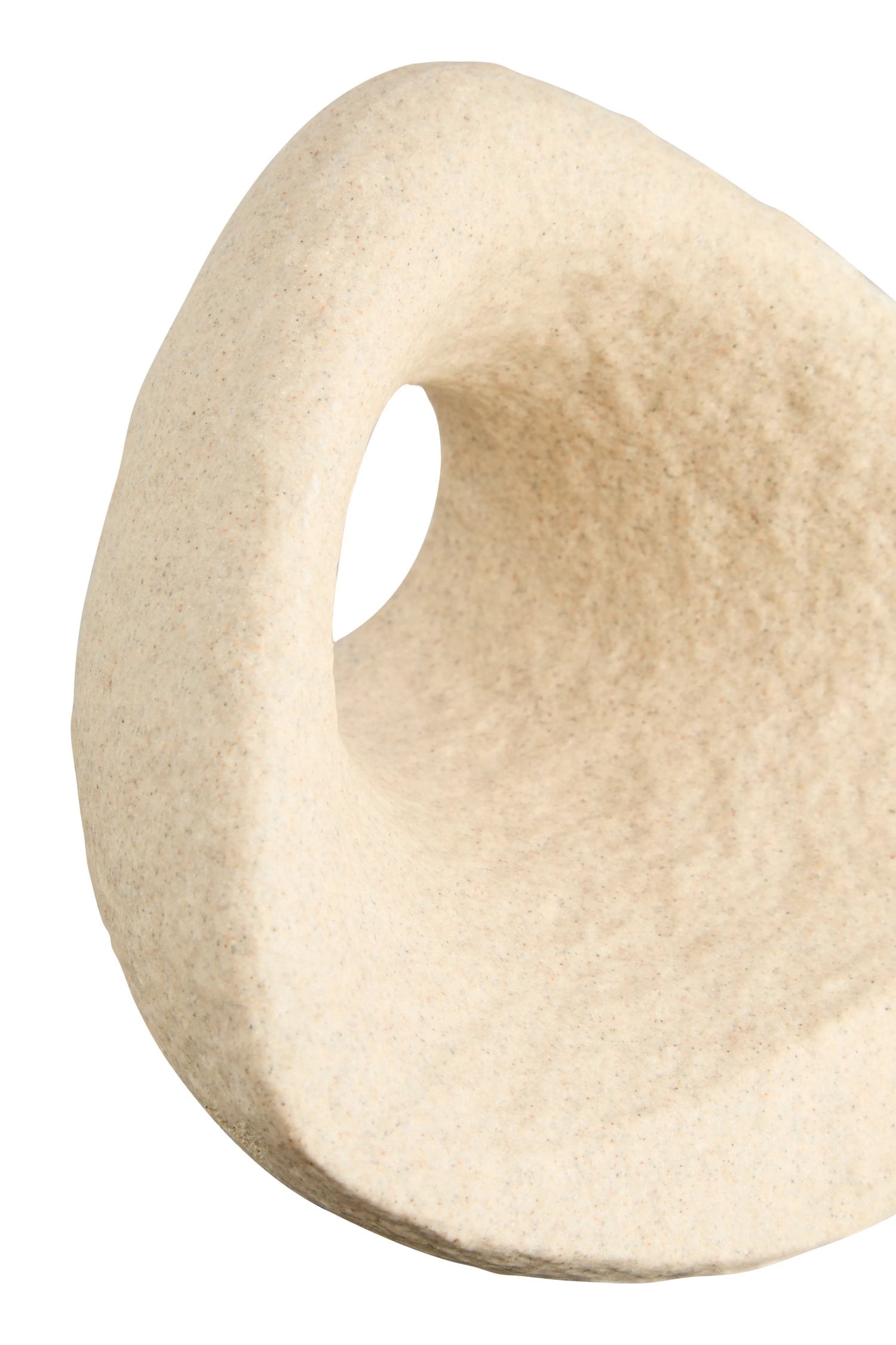 Forma Sandstone Effect Geometric Sculpture