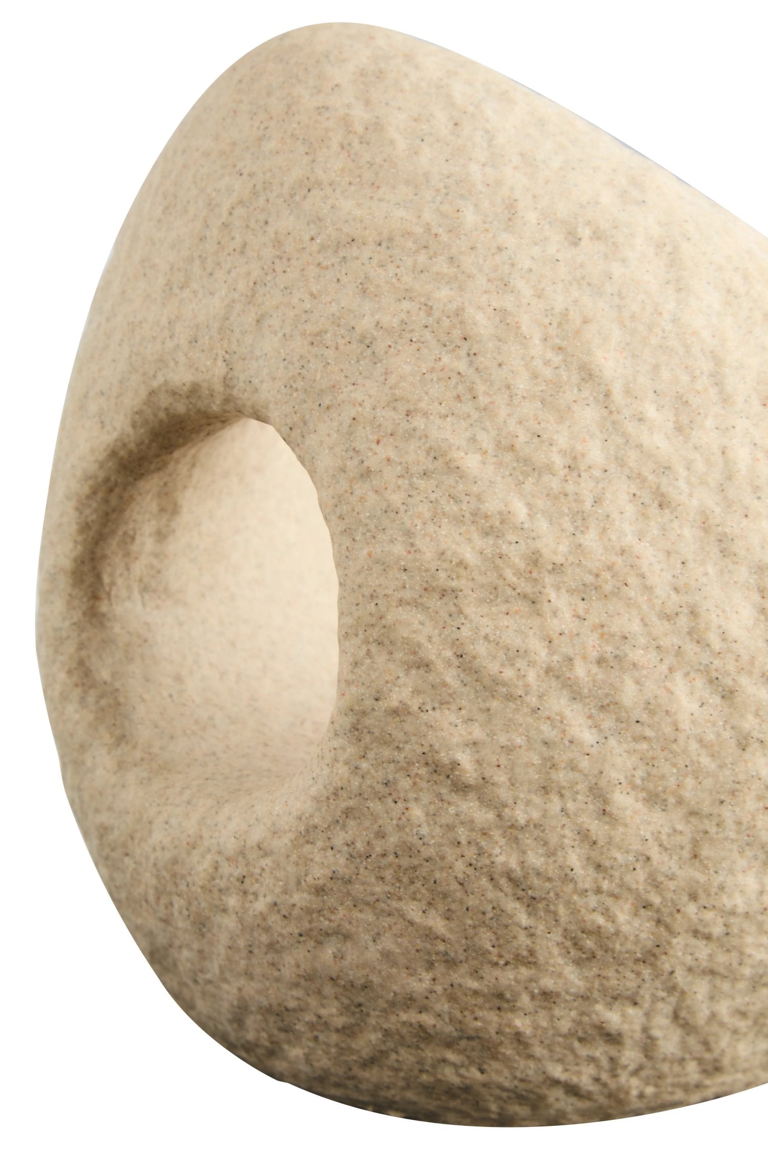 Forma Sandstone Effect Geometric Sculpture