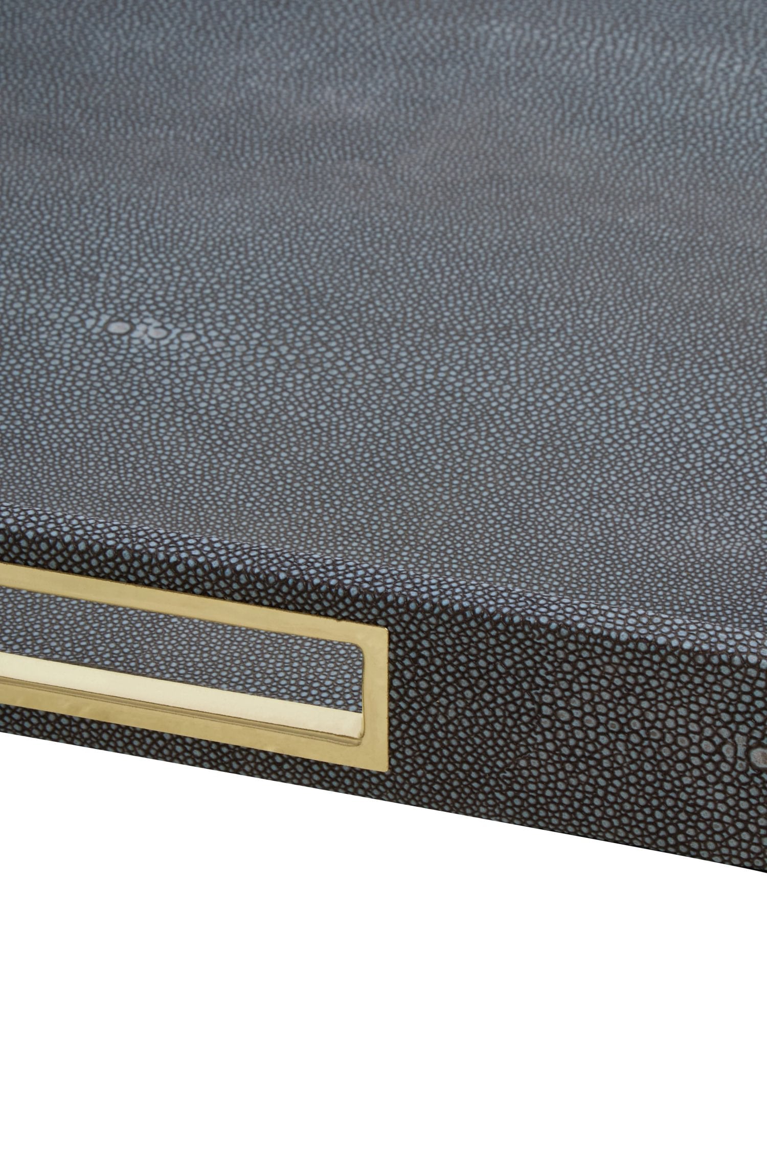 Set of 2 Belgravia Hexagonal Blue Trays