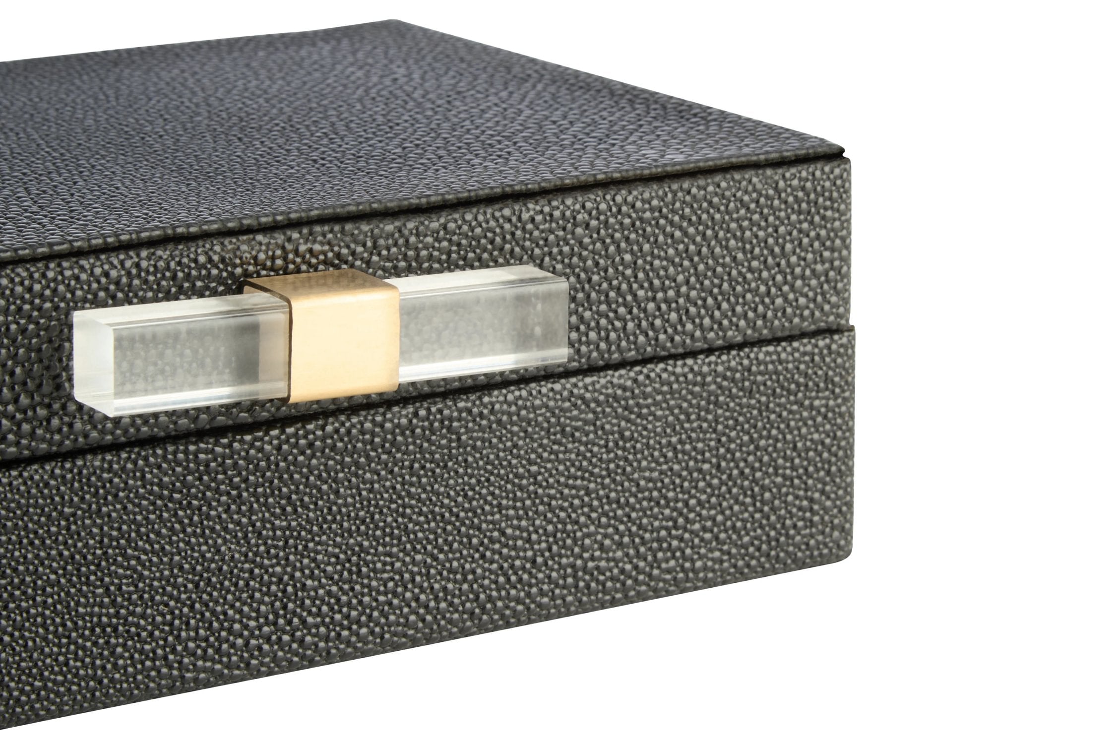 Set of 2 Belgravia Black Trinket Boxes