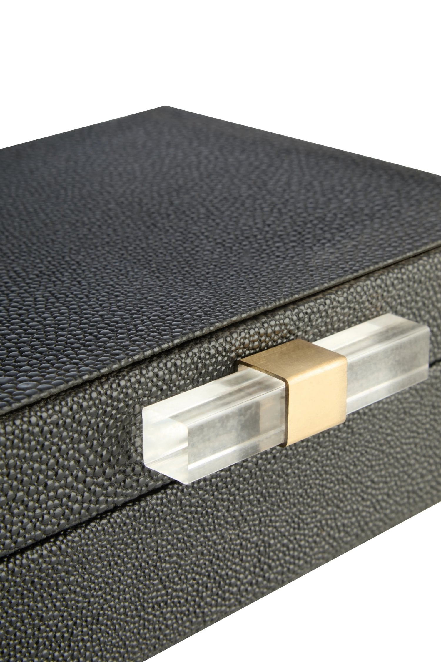 Set of 2 Belgravia Black Trinket Boxes