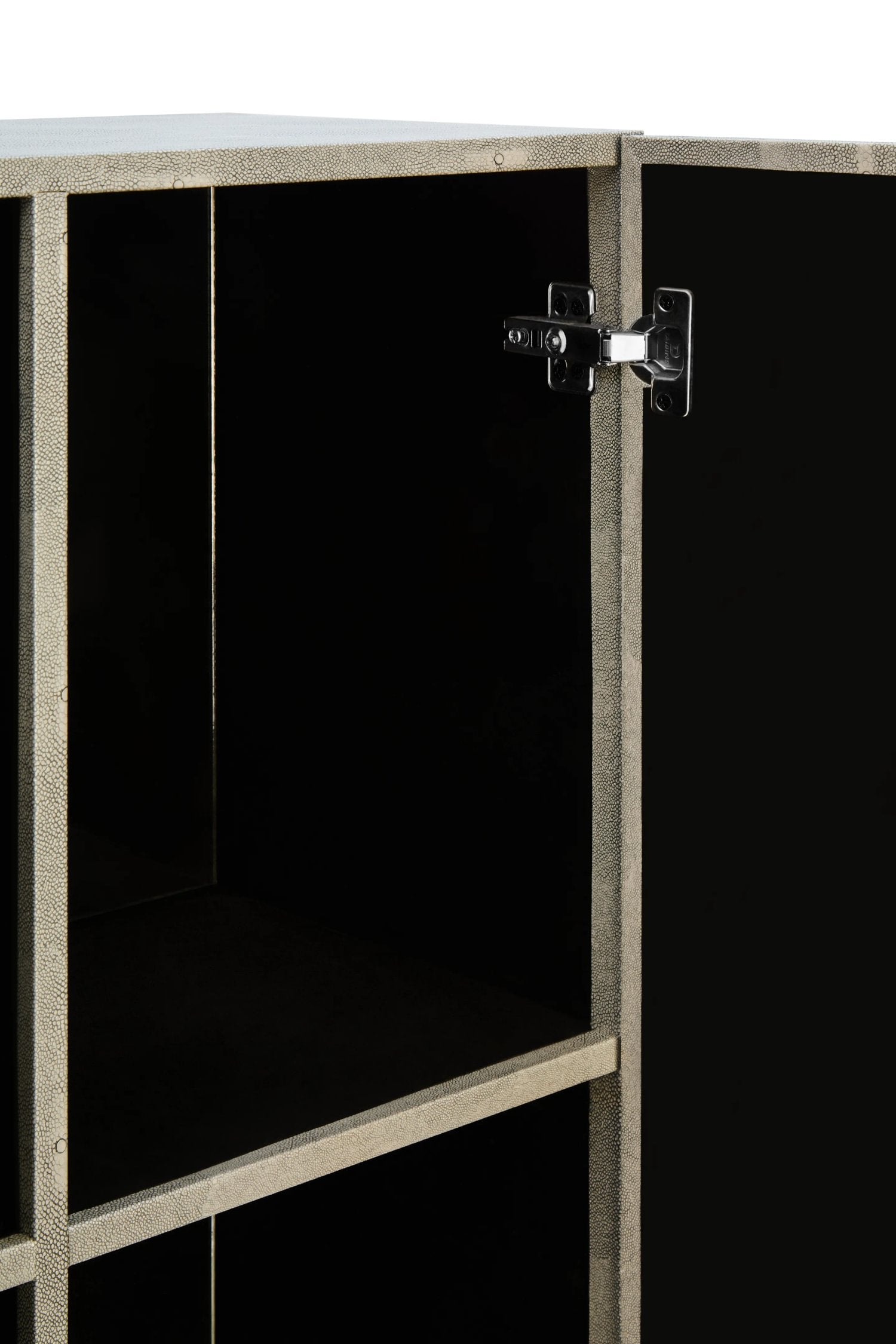 Belgravia 2 Door Grey Cabinet