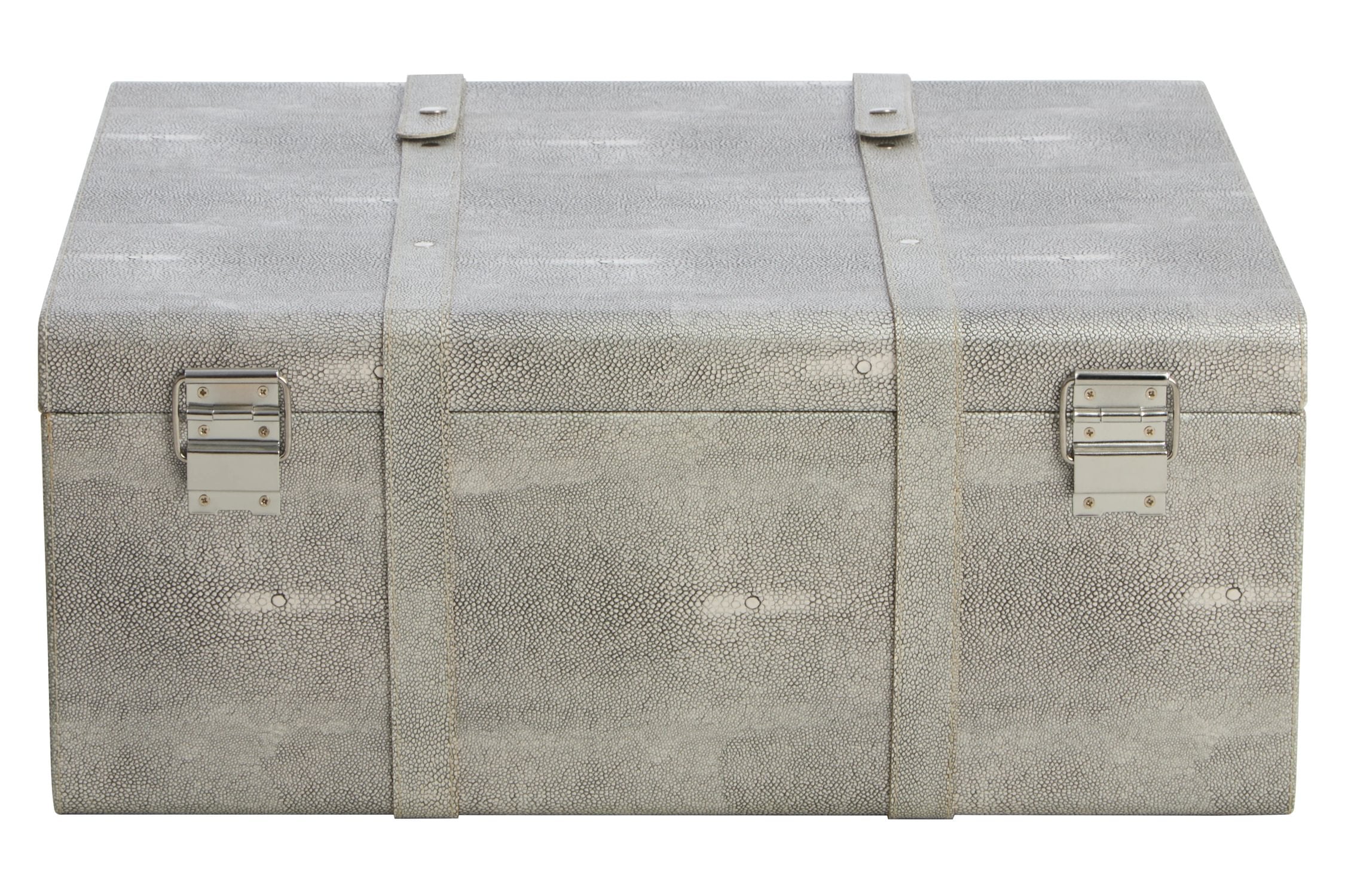 Set of 3 Belgravia Grey Storage Trunks
