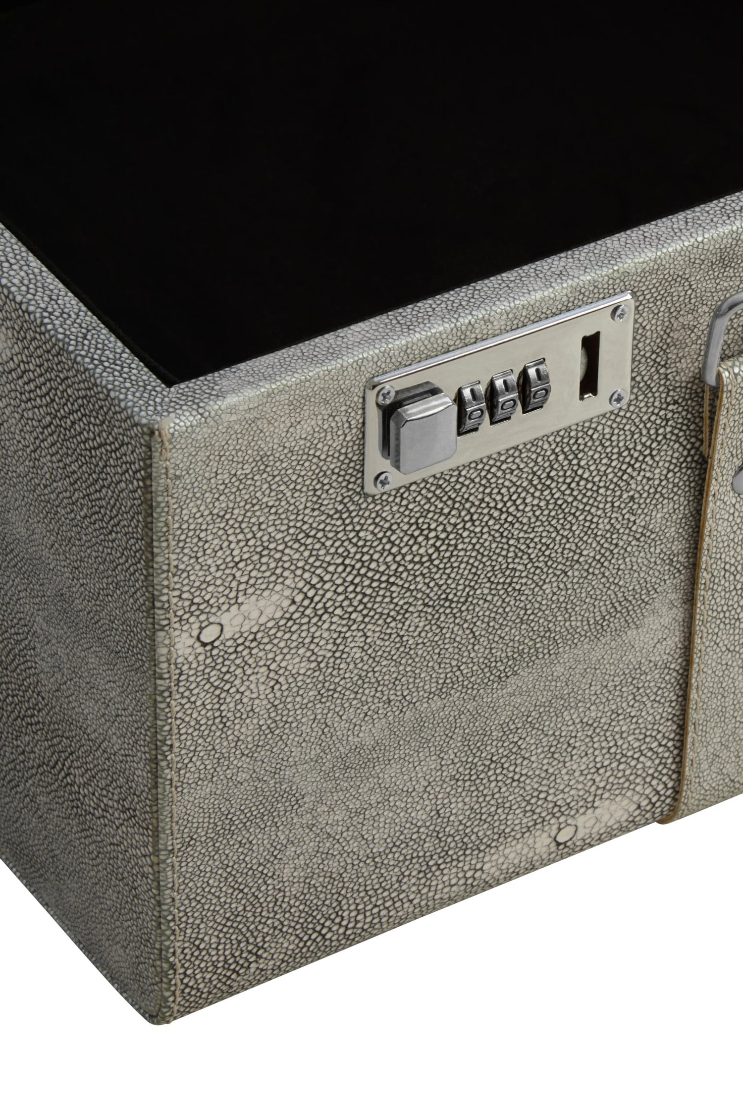 Set of 3 Belgravia Grey Storage Trunks