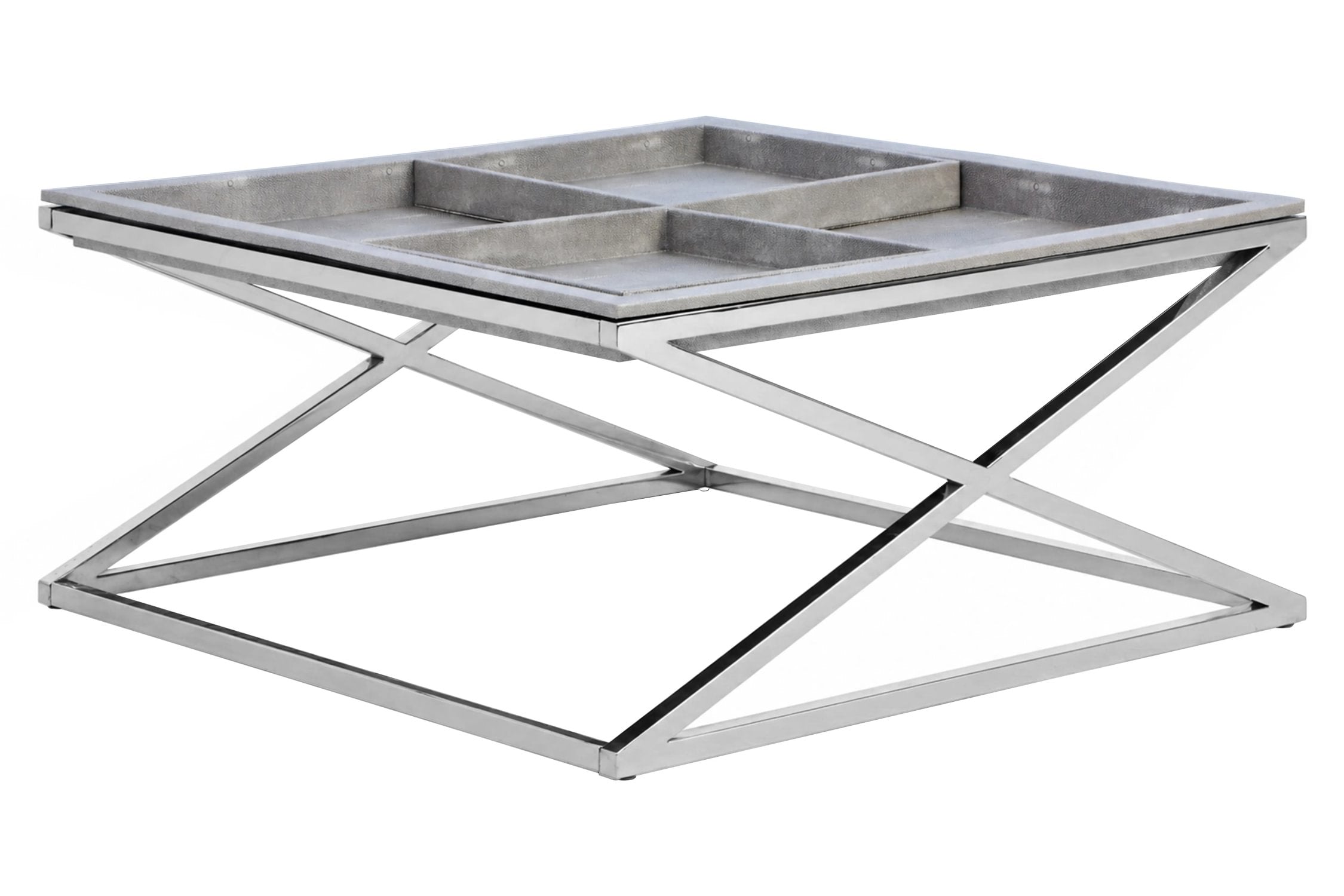 Belgravia Grey Tray Coffee Table