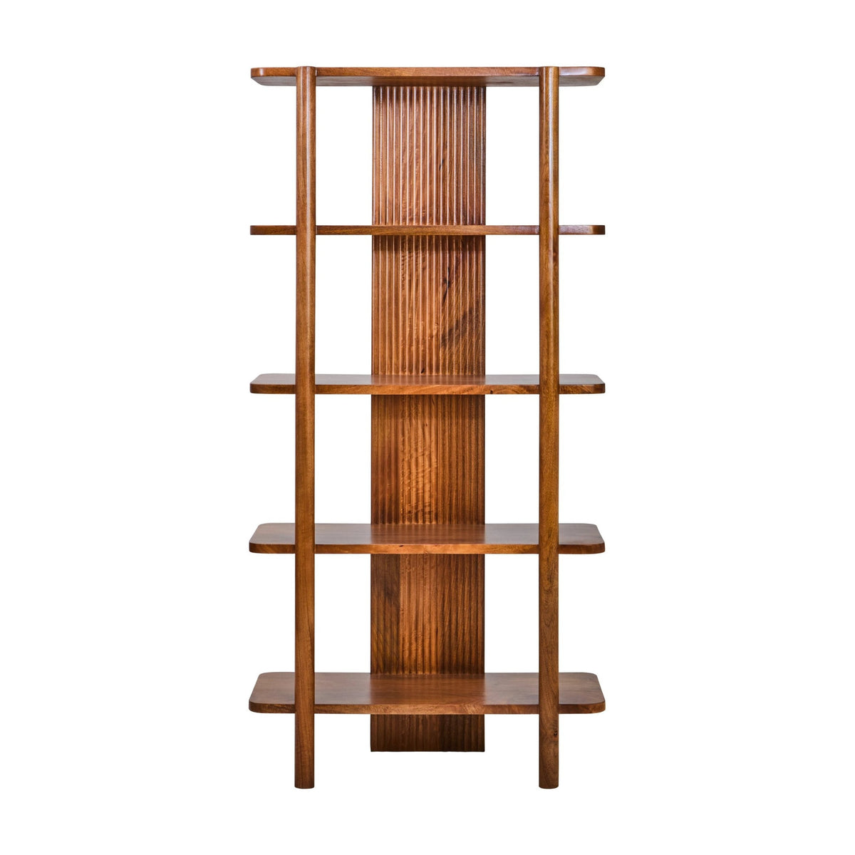 Tivoli Mango Wood 5 Tier Display Unit
