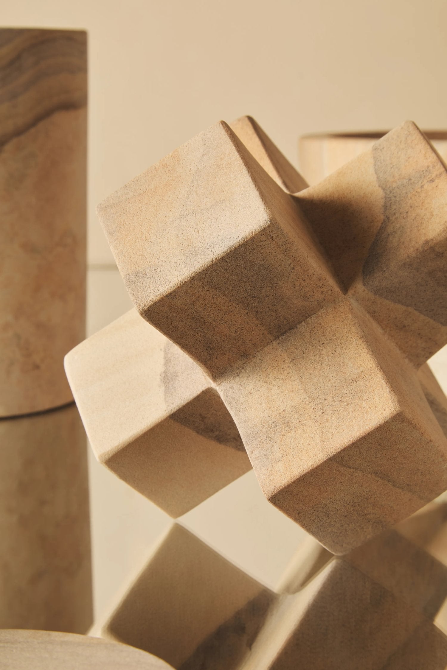 Strata Rainbow Sandstone Sculpture