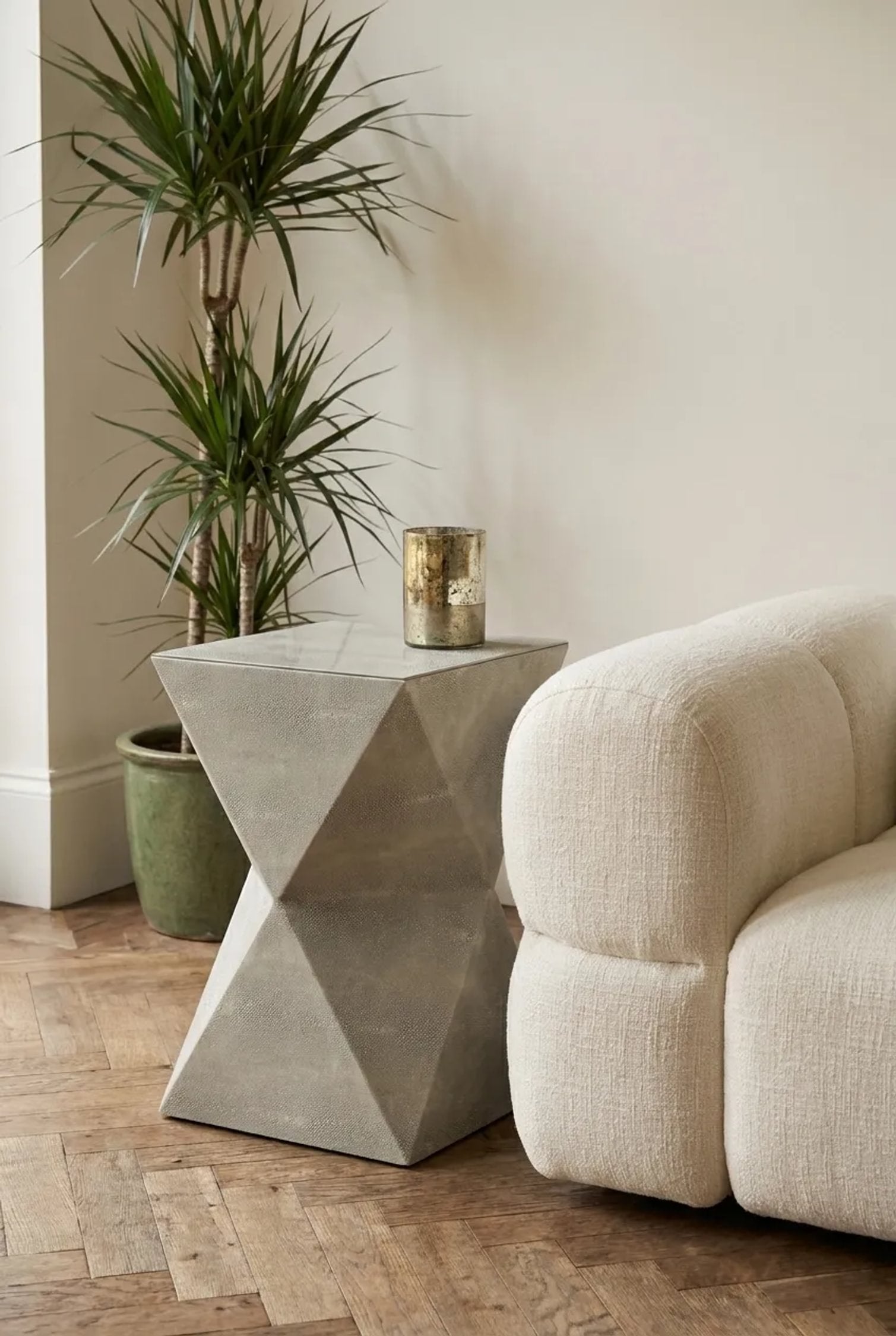 Belgravia Grey Side Table