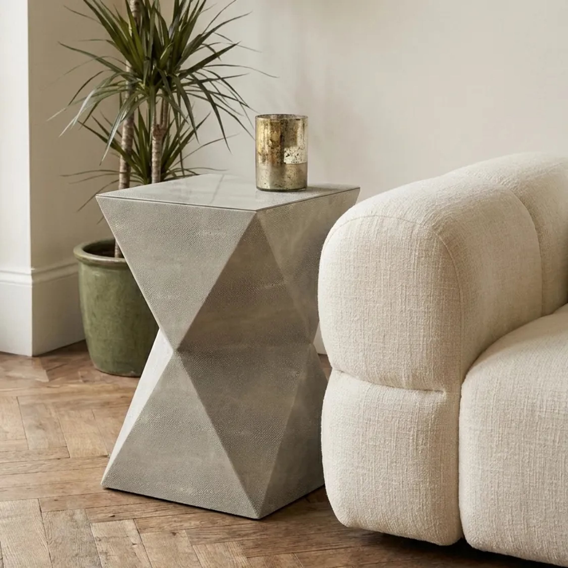 Belgravia Grey Side Table