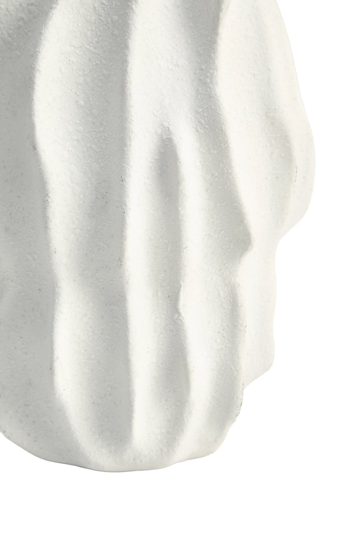 Forma Small White Textured Vase
