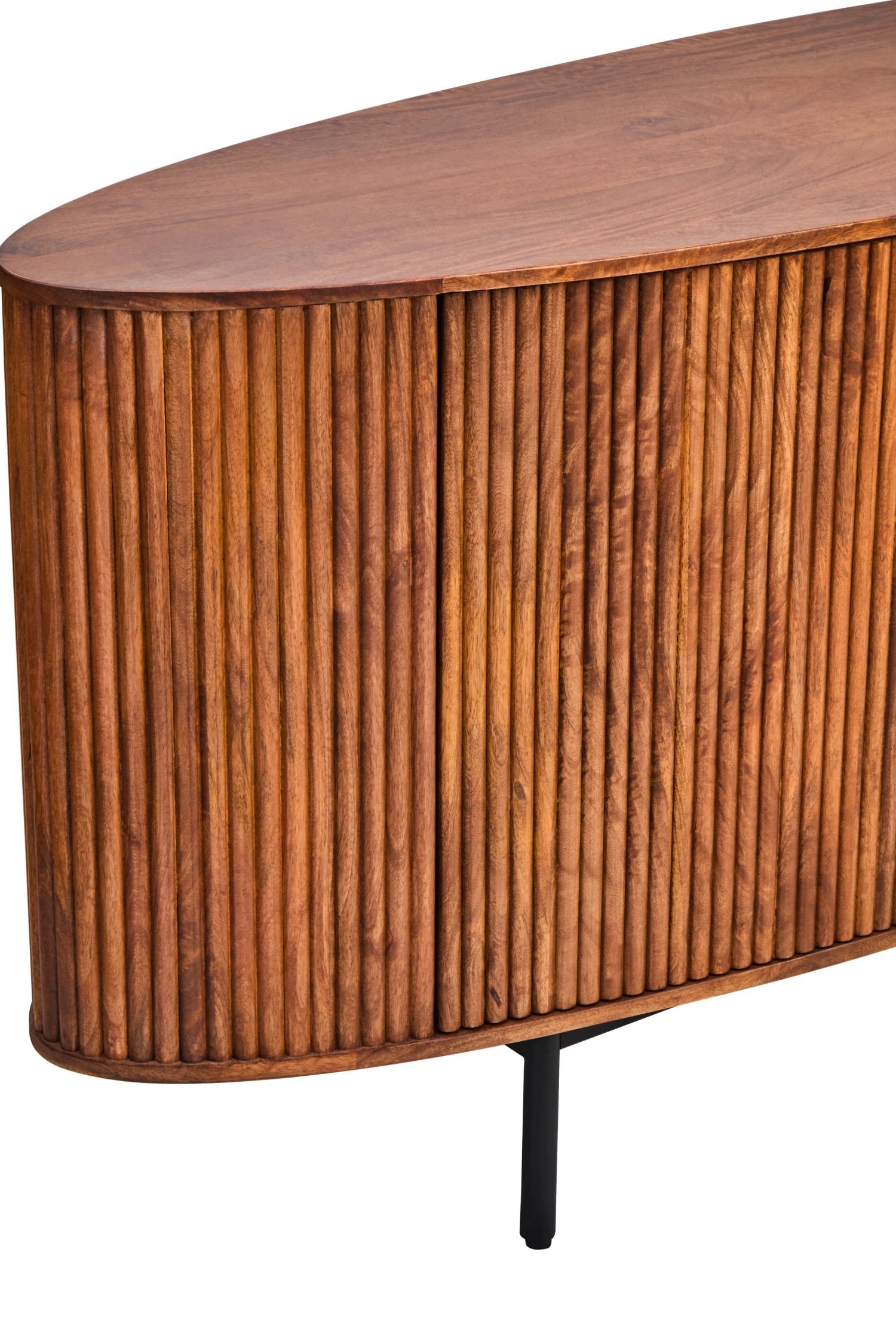 Tivoli Brown Mango Wood Oval Sideboard
