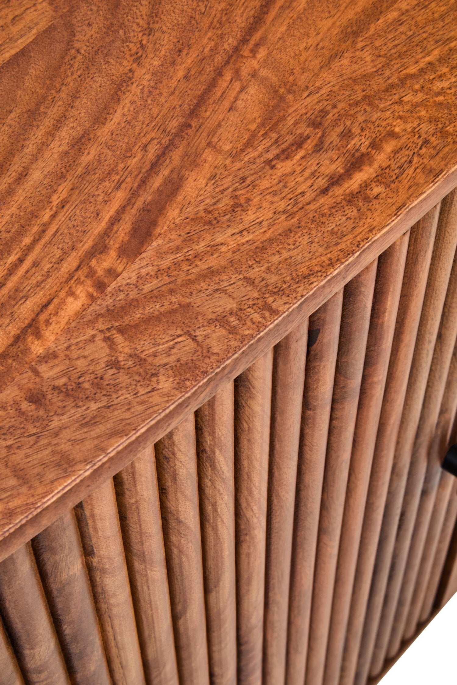 Tivoli Brown Mango Wood Oval Sideboard