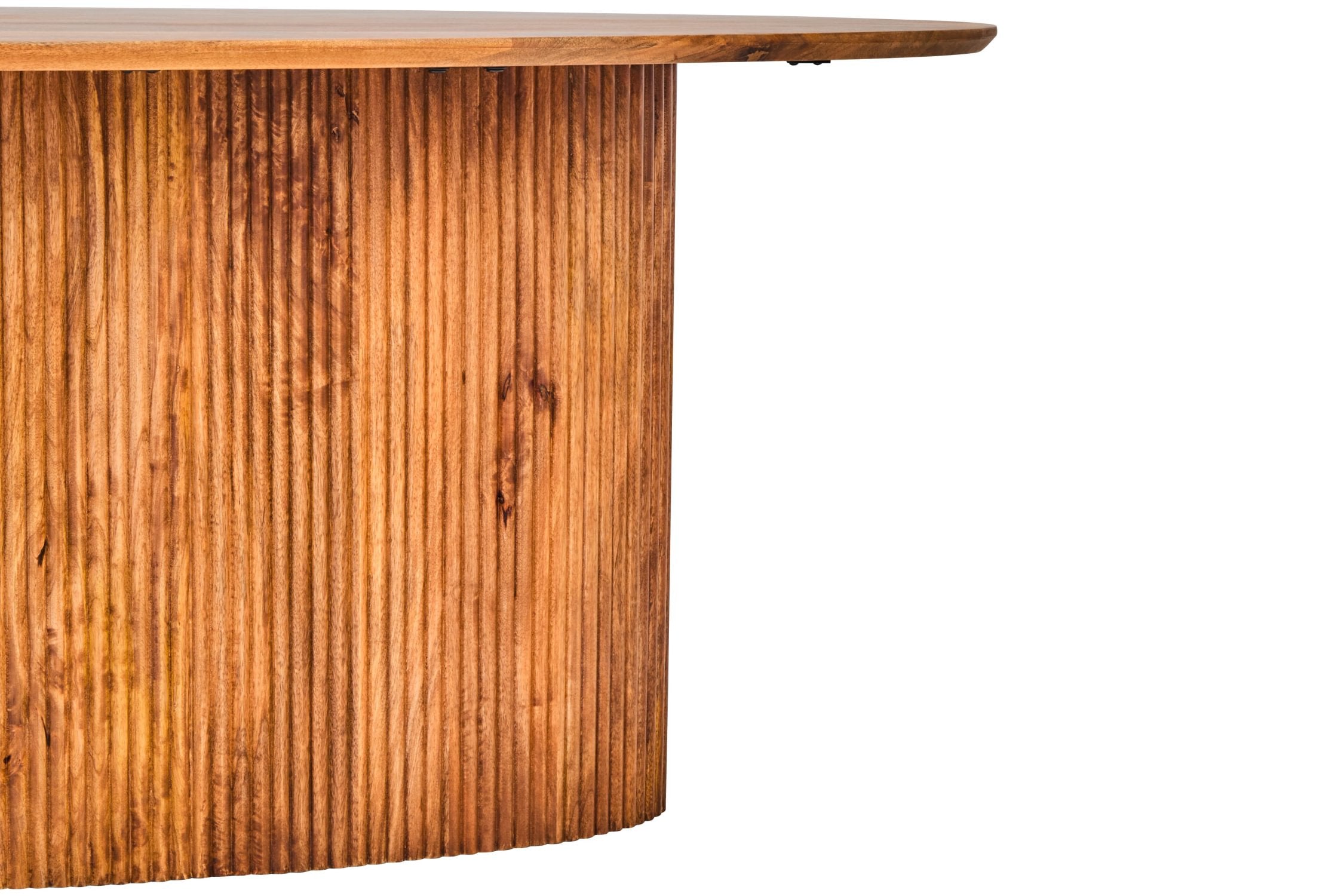 Tivoli Mango Wood Oval Dining Table