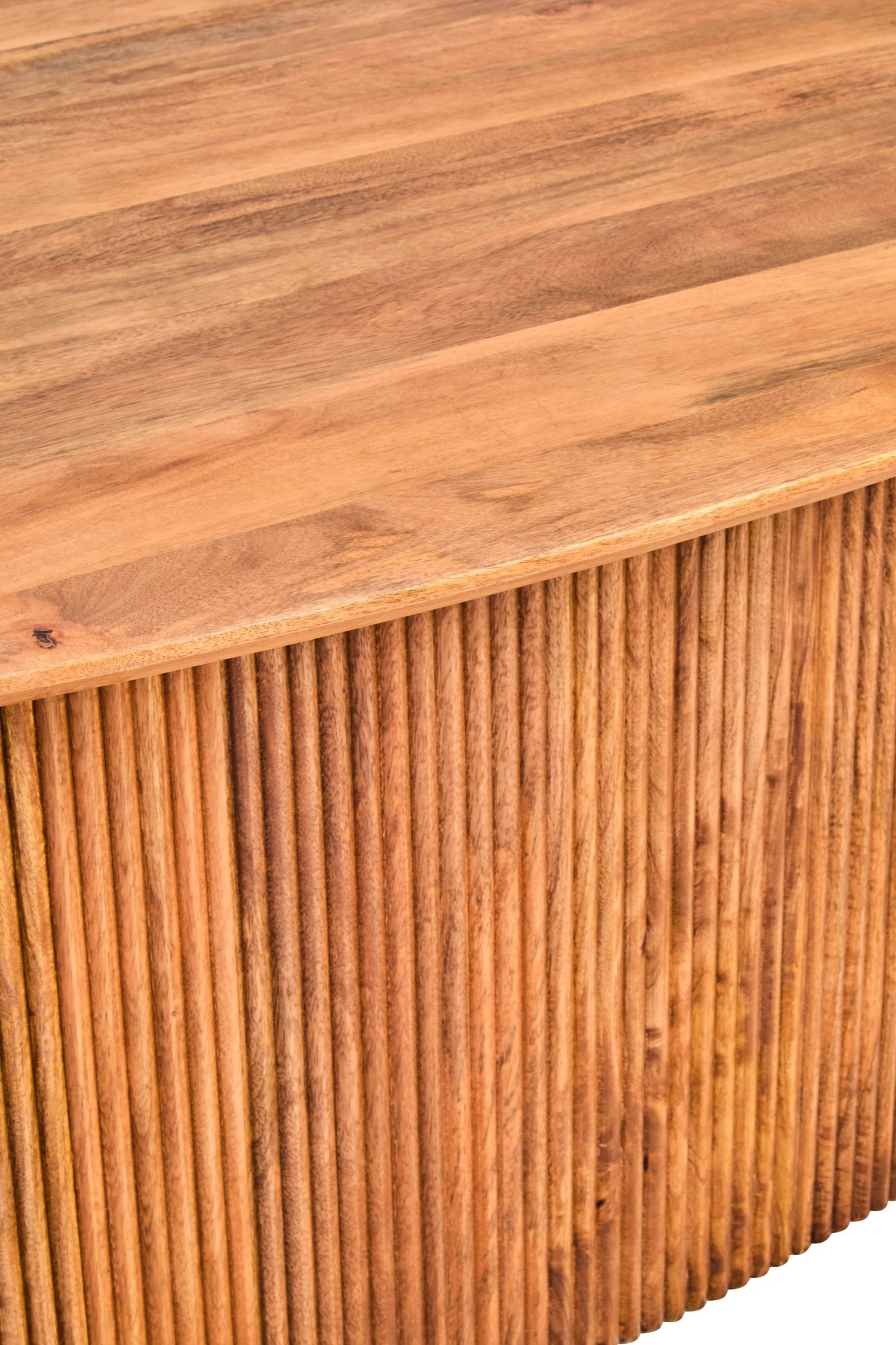Tivoli Mango Wood Oval Dining Table