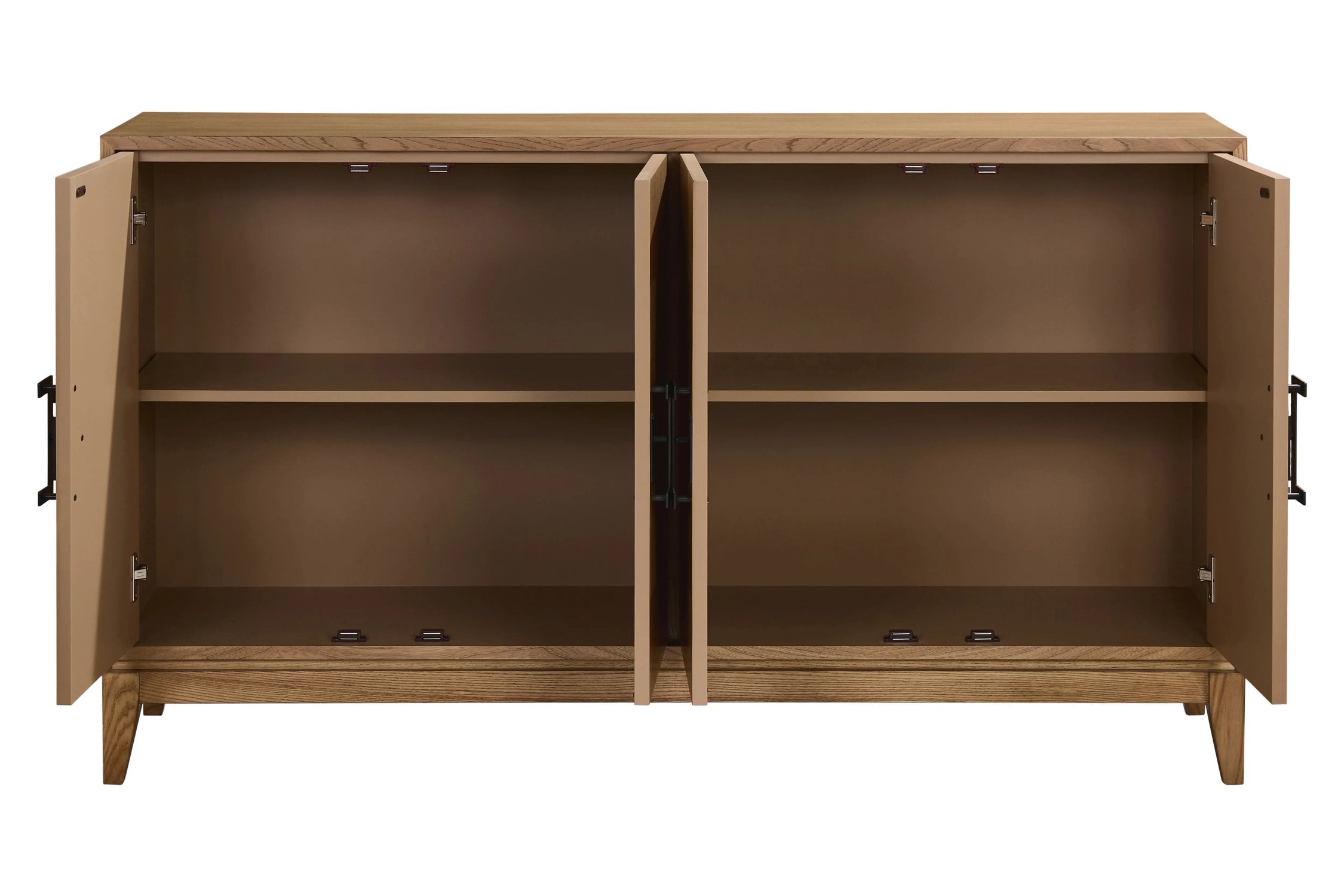 Burford Natural 4 Door Sideboard