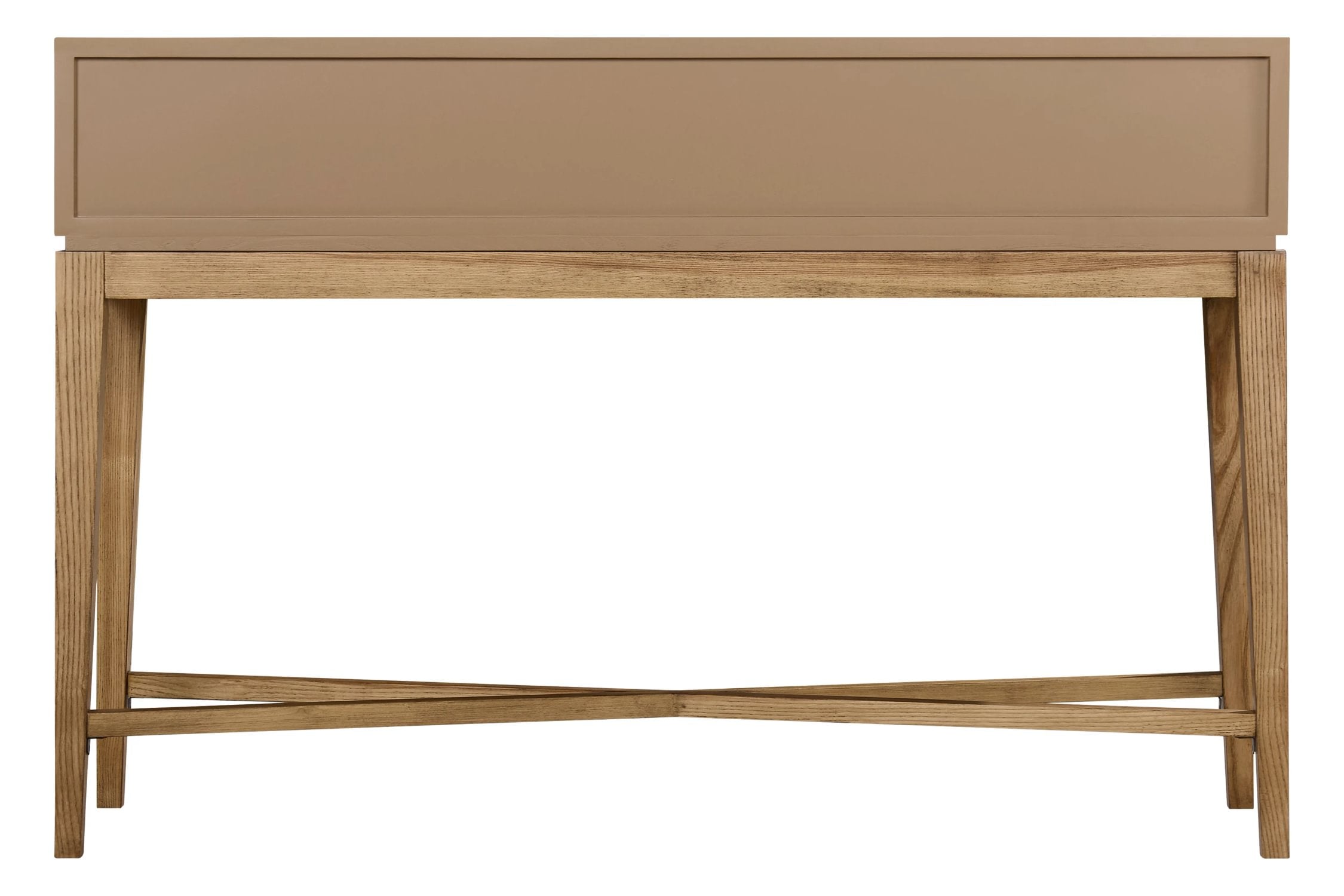 Burford Natural 2 Drawer Console Table