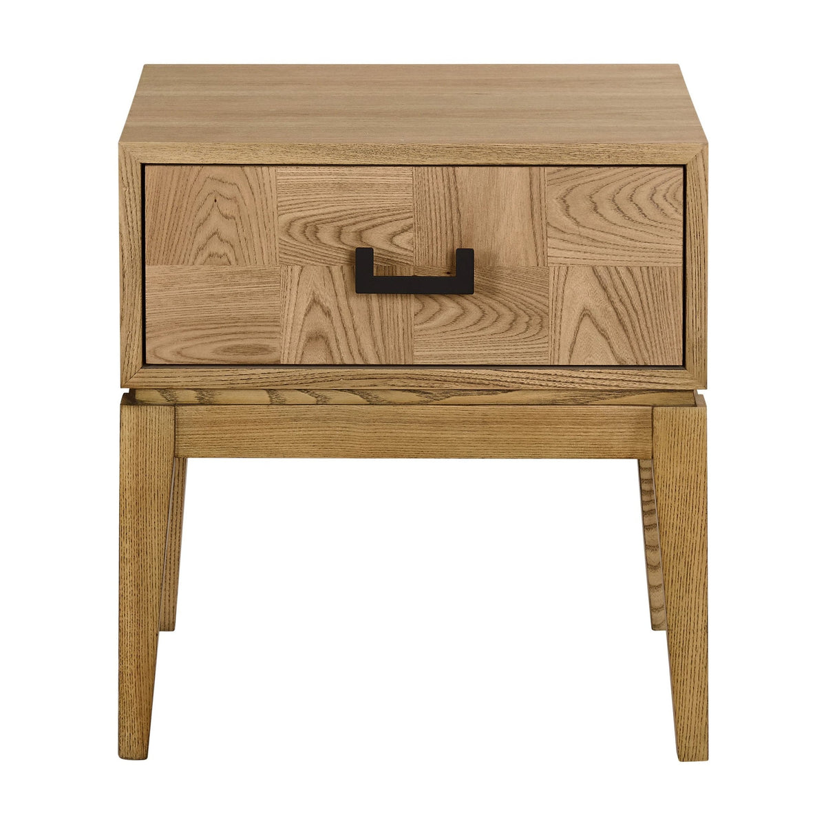Burford Natural 1 Drawer Side Table