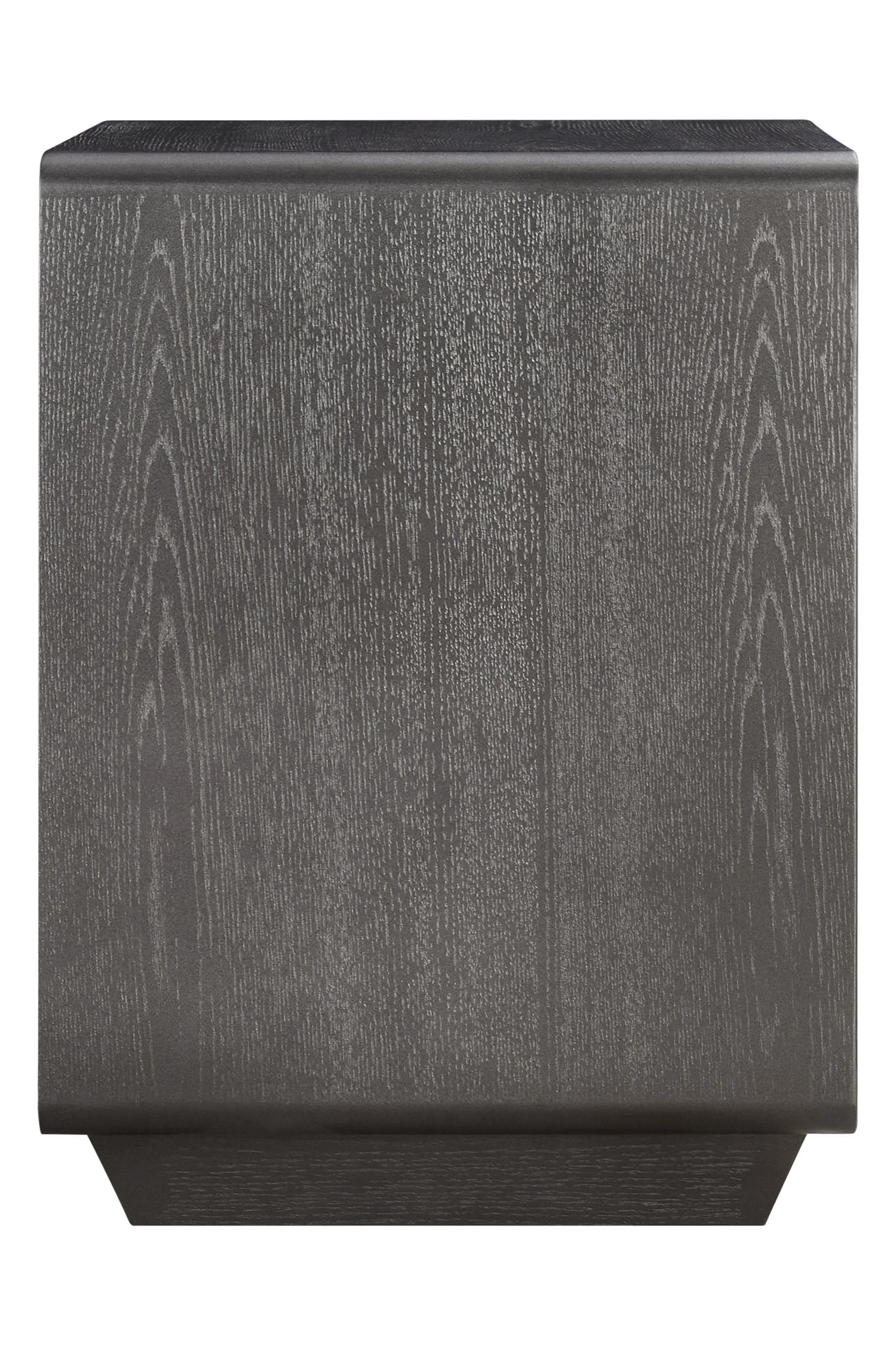 Eaton Brown Grey 2 Drawer Bedside Table