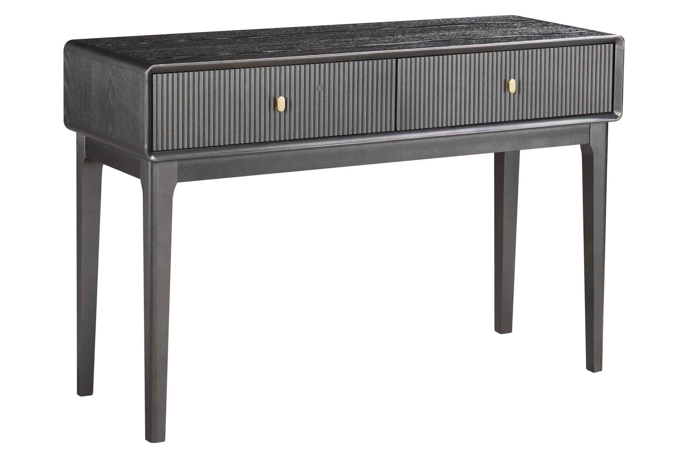 Eaton Brown Grey 2 Drawer Dressing Table