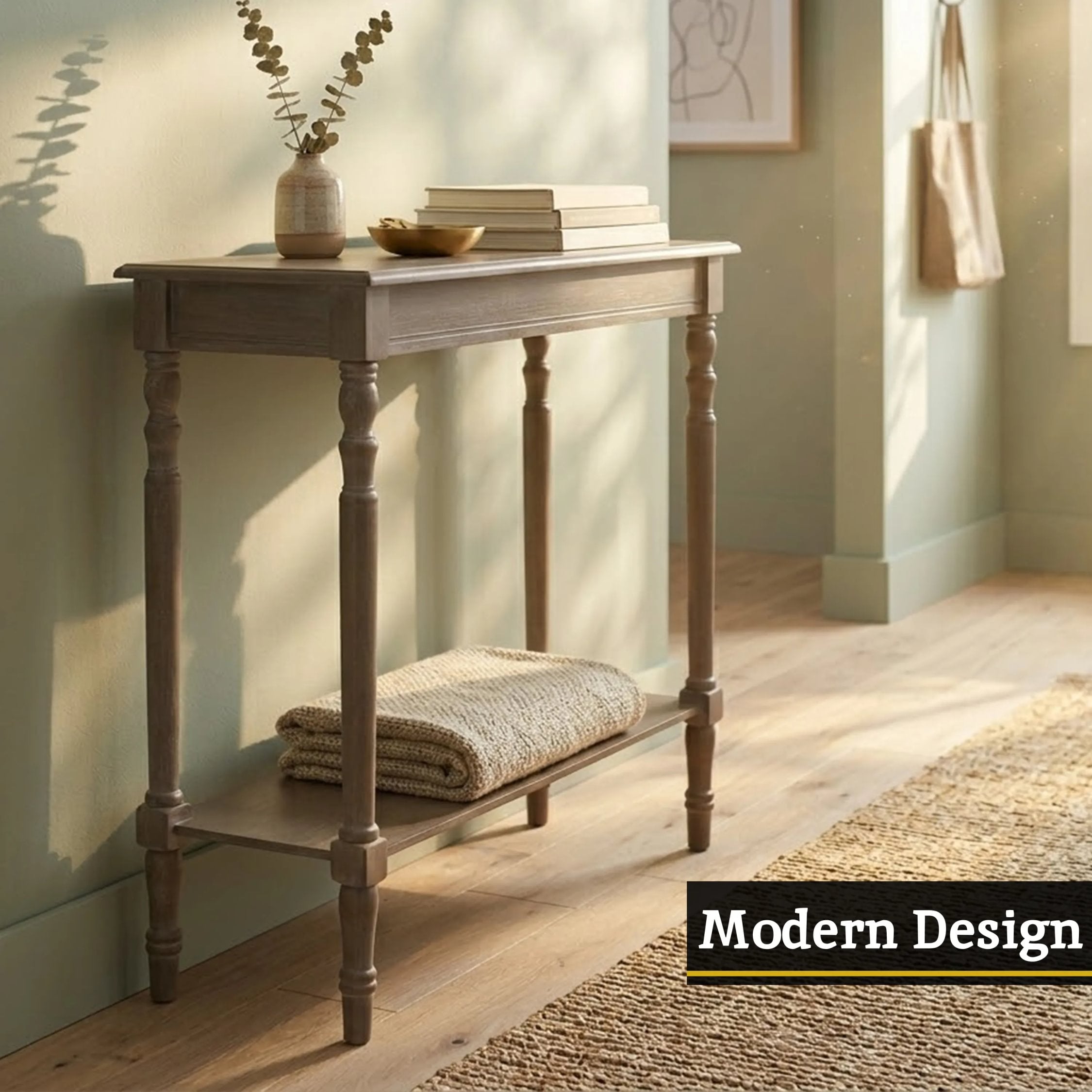 Chelsea Natural Wash Wood Console Table
