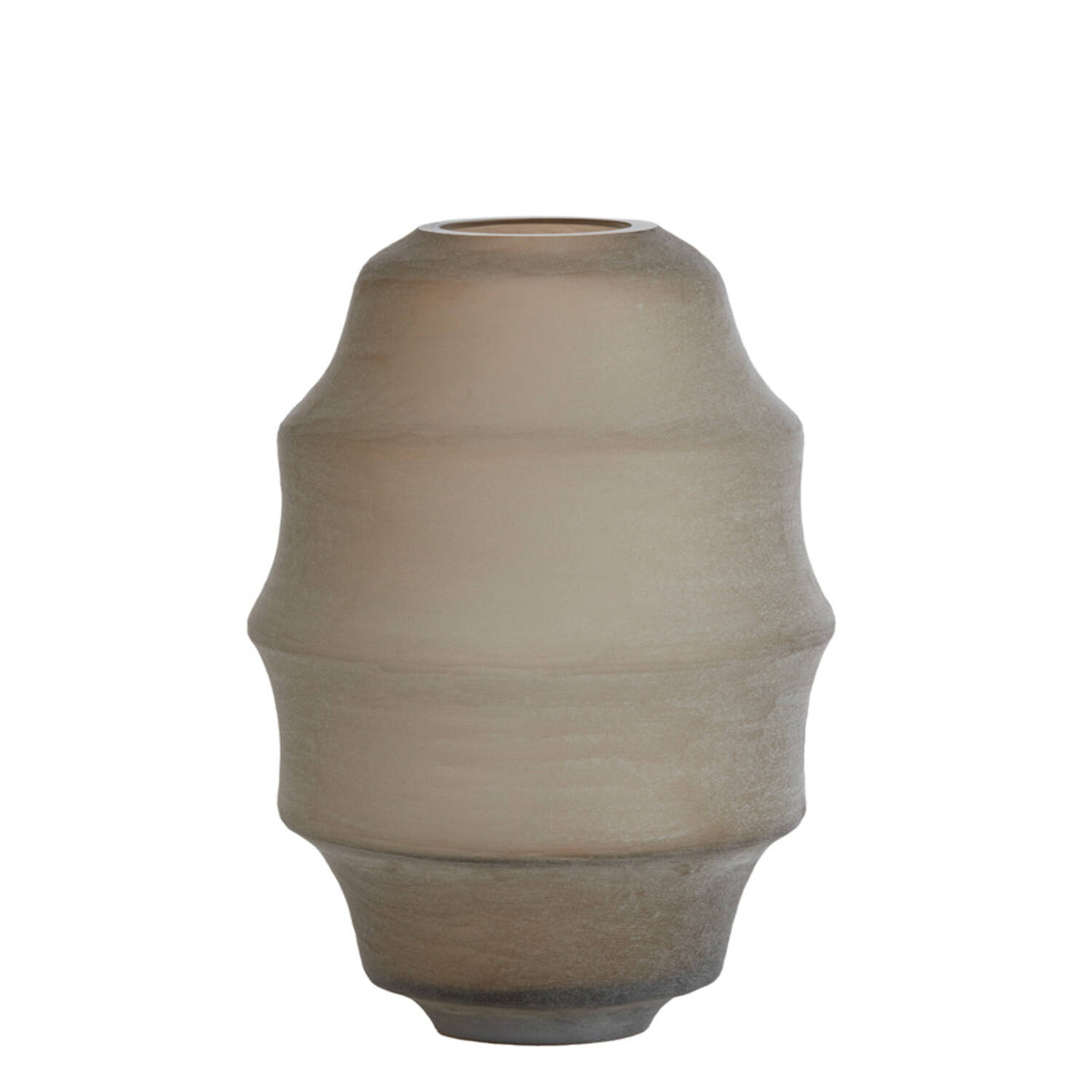 Nayoro Matt Light Brown Glass Vase 42cm