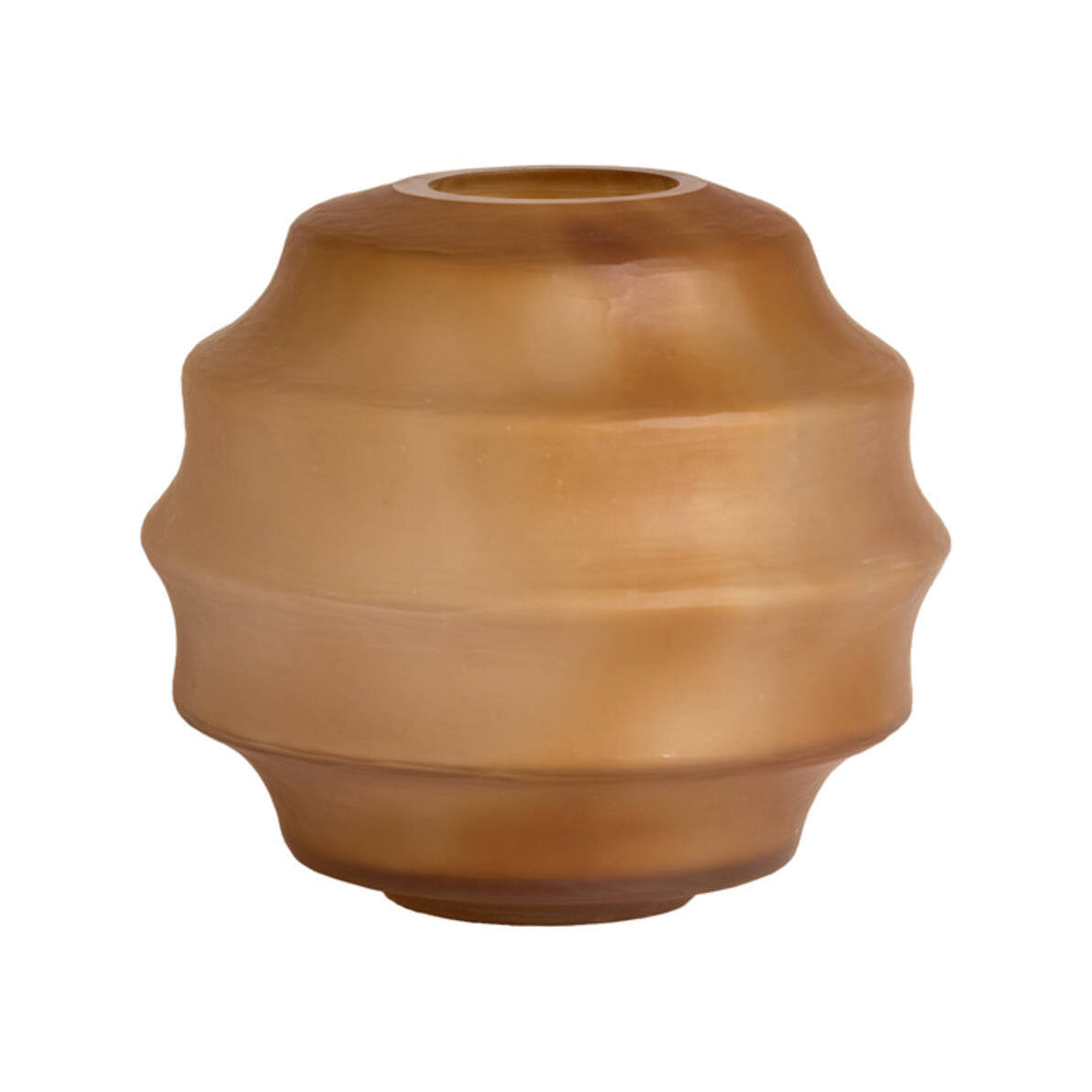 Nayoro Matt Amber Glass Vase 29cm