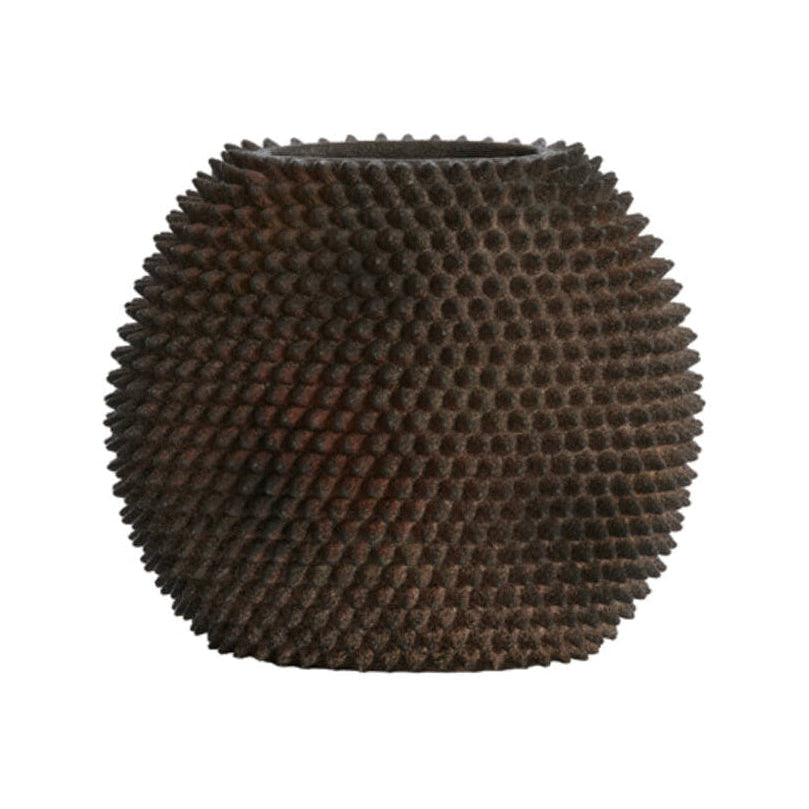 Caldras Brown Textured Vase 26.5cm