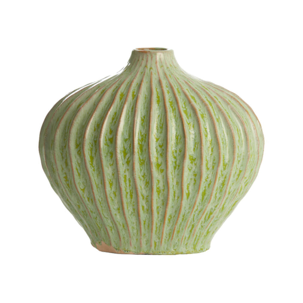 Lorito Mint Green Ceramic Vase 25cm
