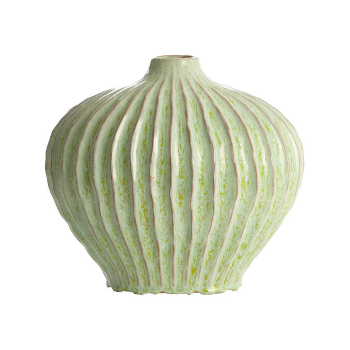 Lorito Mint Green Ceramic Vase 30cm