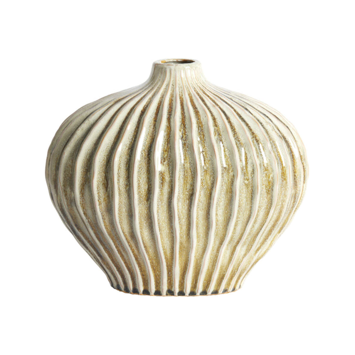Lorito Olive Green Ceramic Vase 30cm