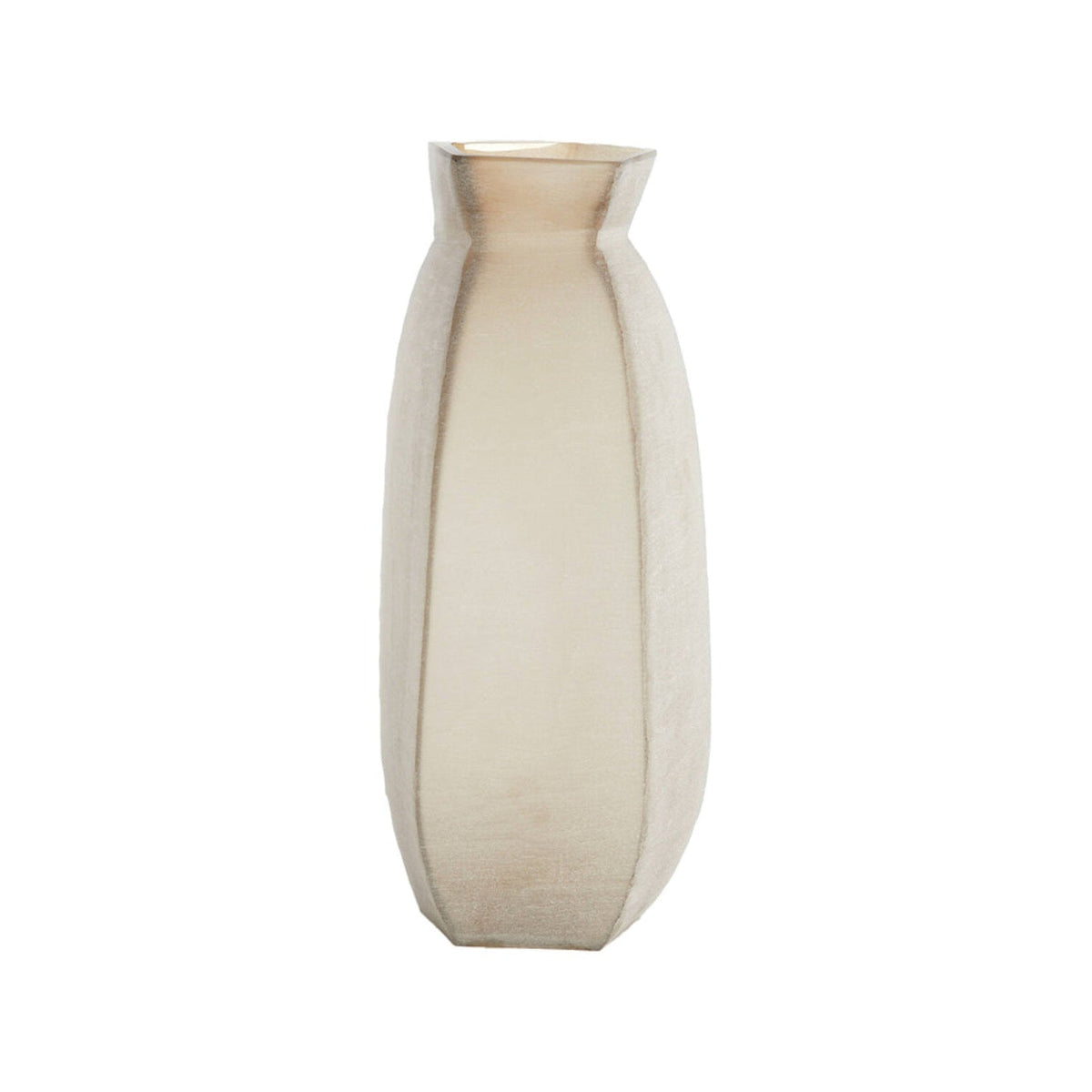 Veliko Light Brown Glass Vase 50.5cm