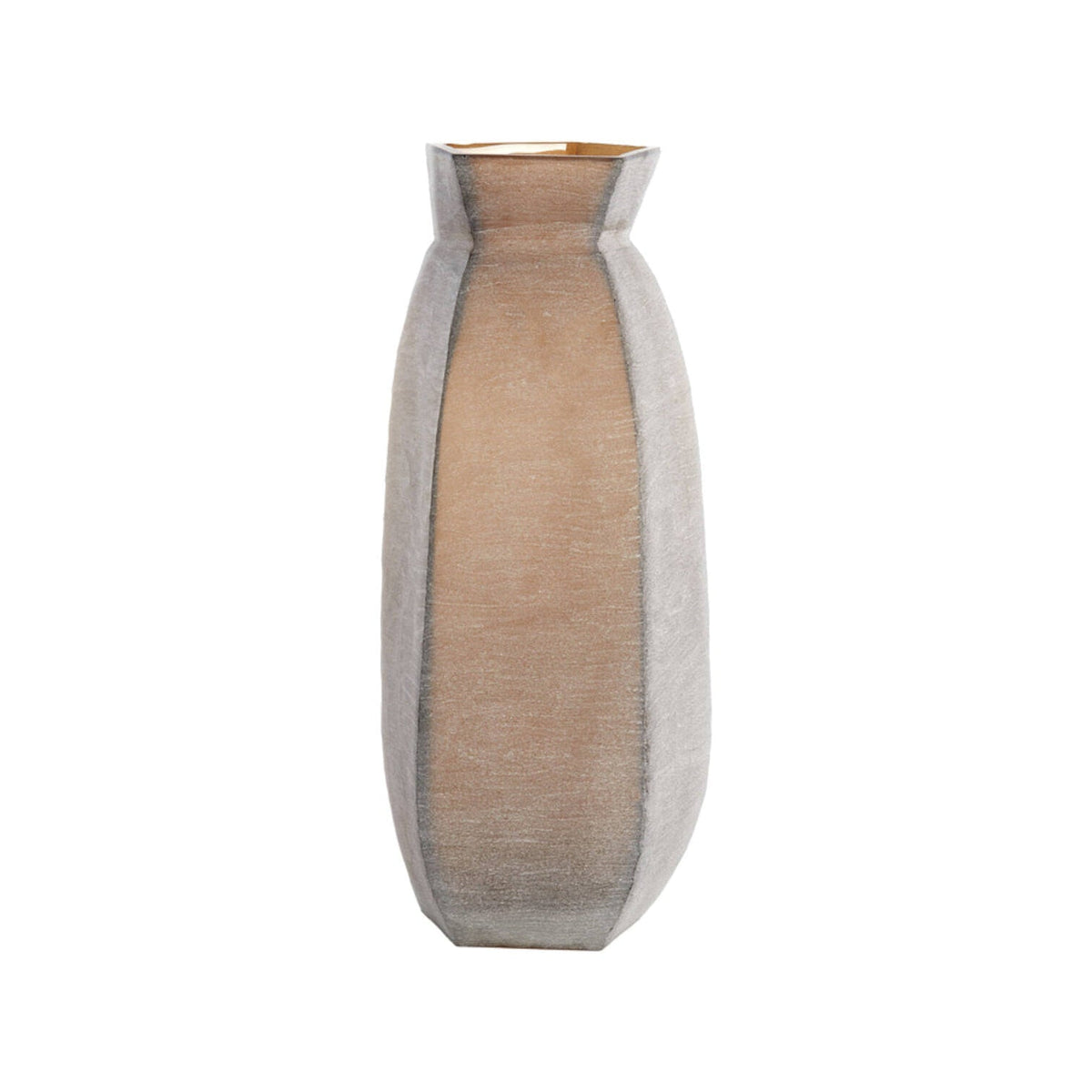 Veliko Dark Brown Glass Vase 50.5cm