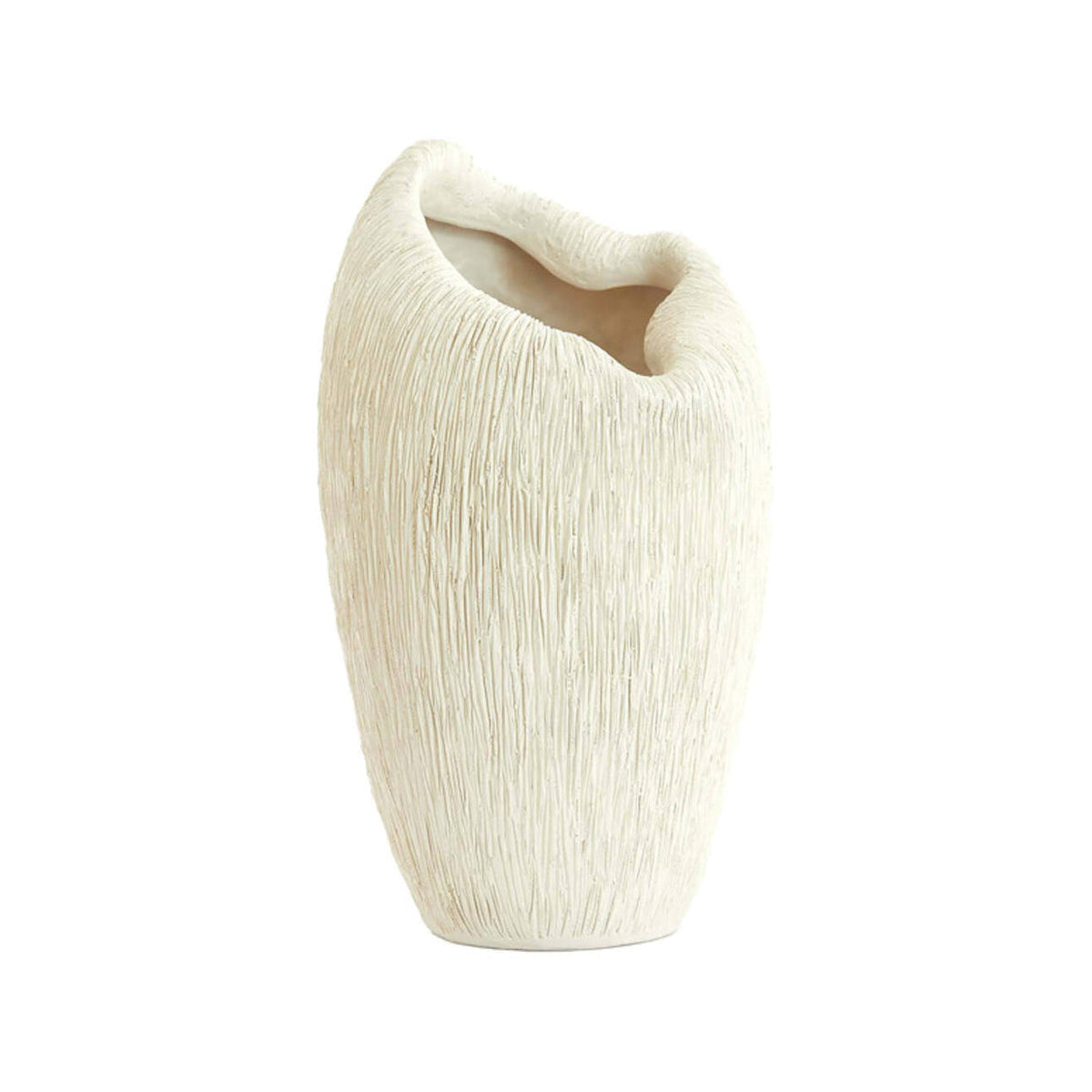 Denisa Cream Vase 36.5cm