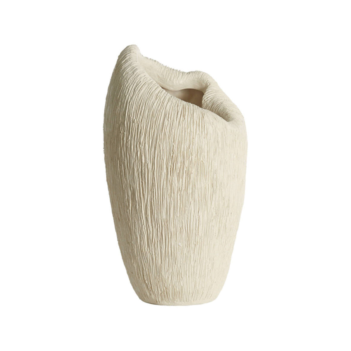 Denisa Cream Vase 50cm
