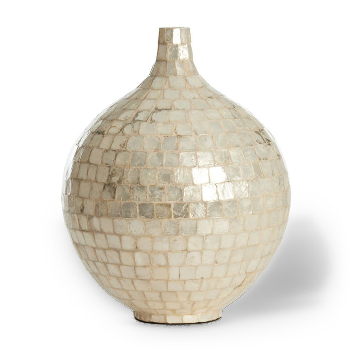 Elorza Cream Bamboo Vase 35cm
