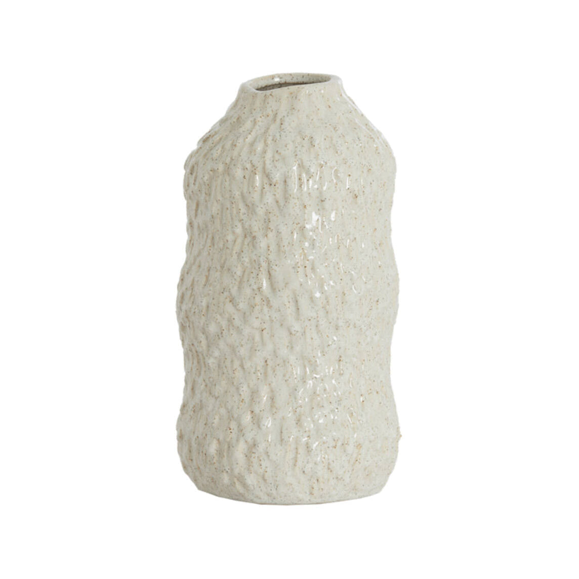 Asola Cream Ceramic Vase 28cm