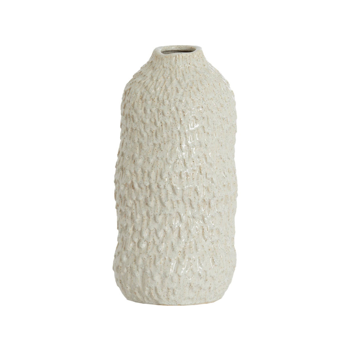 Asola Cream Ceramic Vase 35.5cm