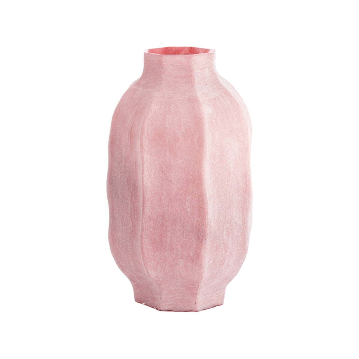 Tejeda Dark Pink Glass Vase 44.5cm