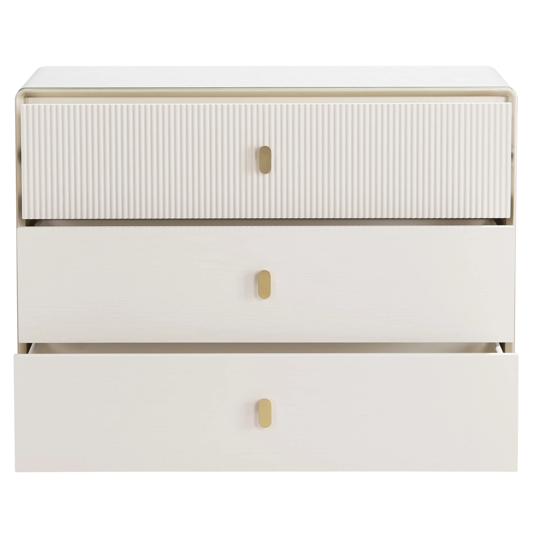 Eaton Ivory 3 Drawer Chest of Drawers