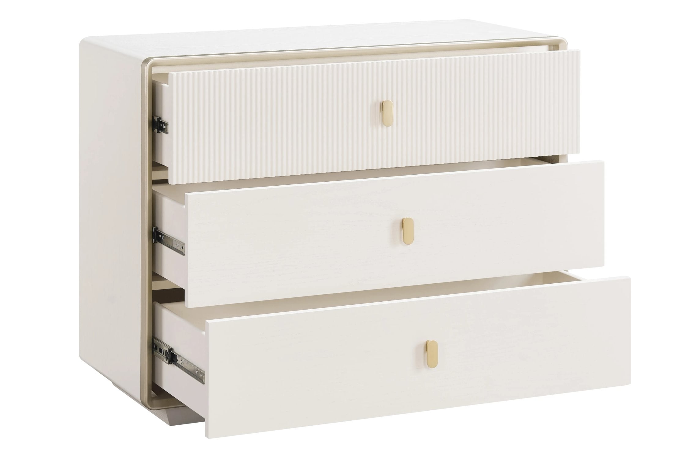 Eaton Ivory 3 Drawer Chest of Drawers