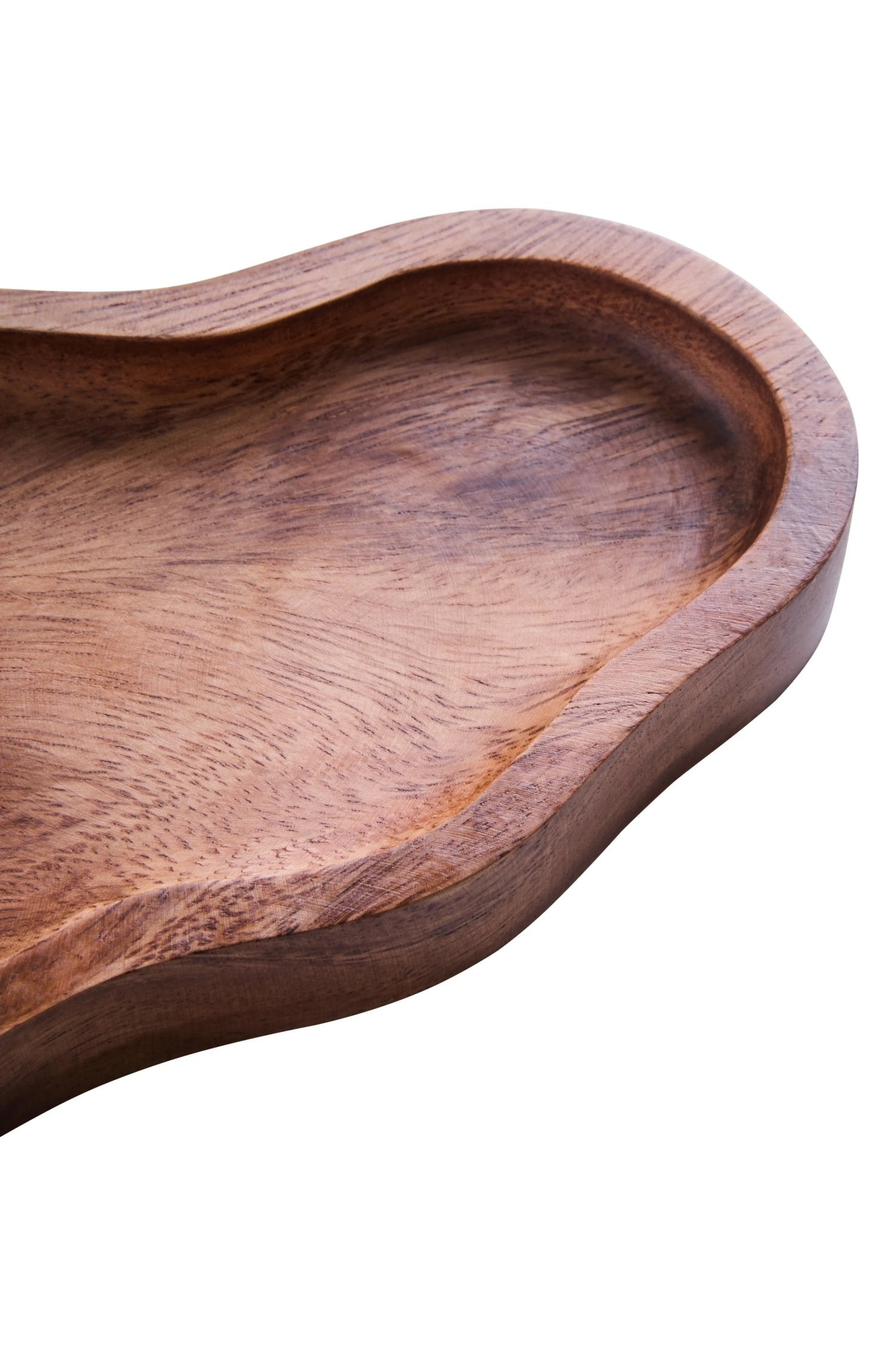 Arden Small Acacia Wood Organic Serving Plate & Tray
