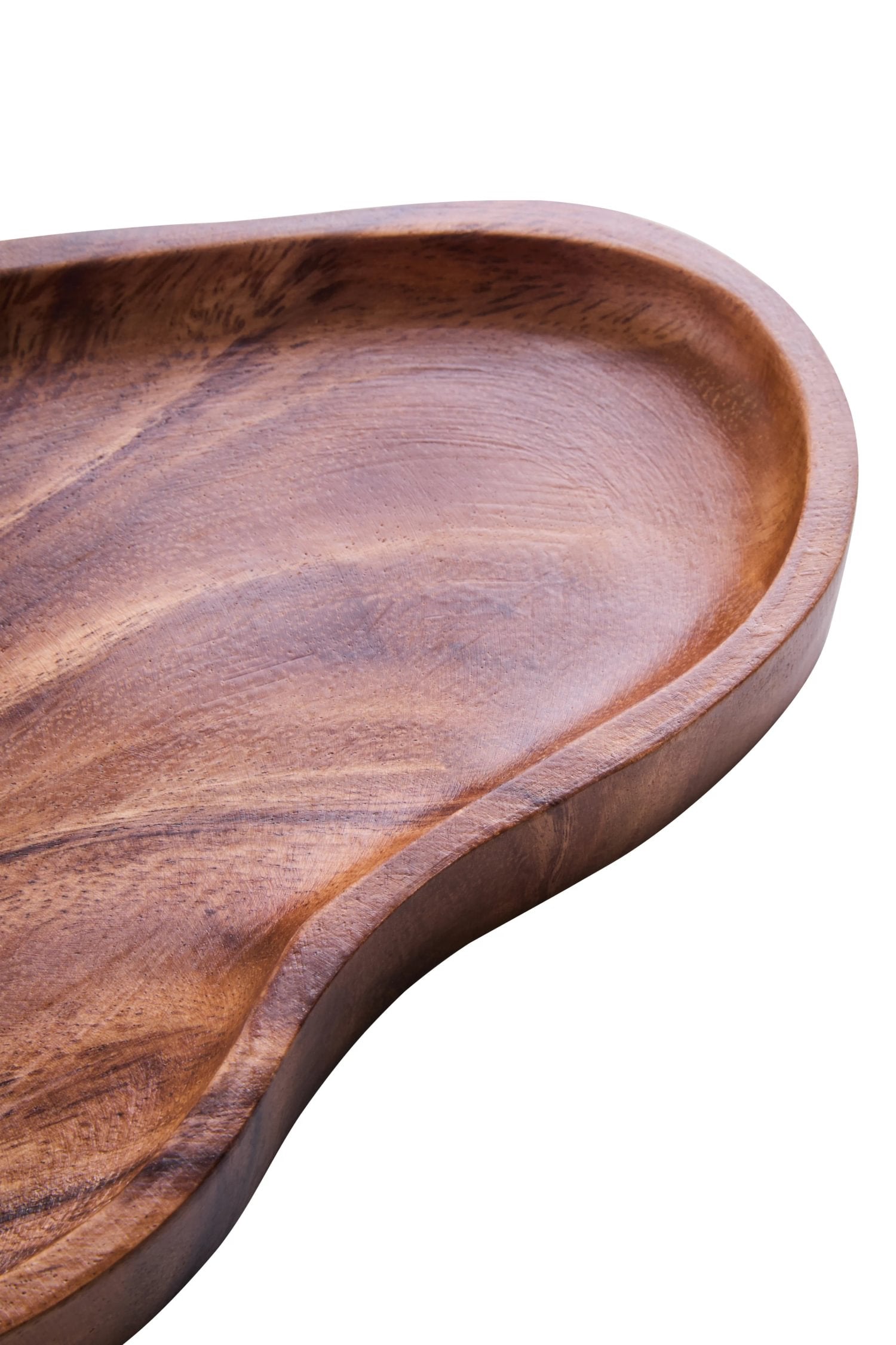 Arden Large Acacia Wood Organic Serving Plate & Tray