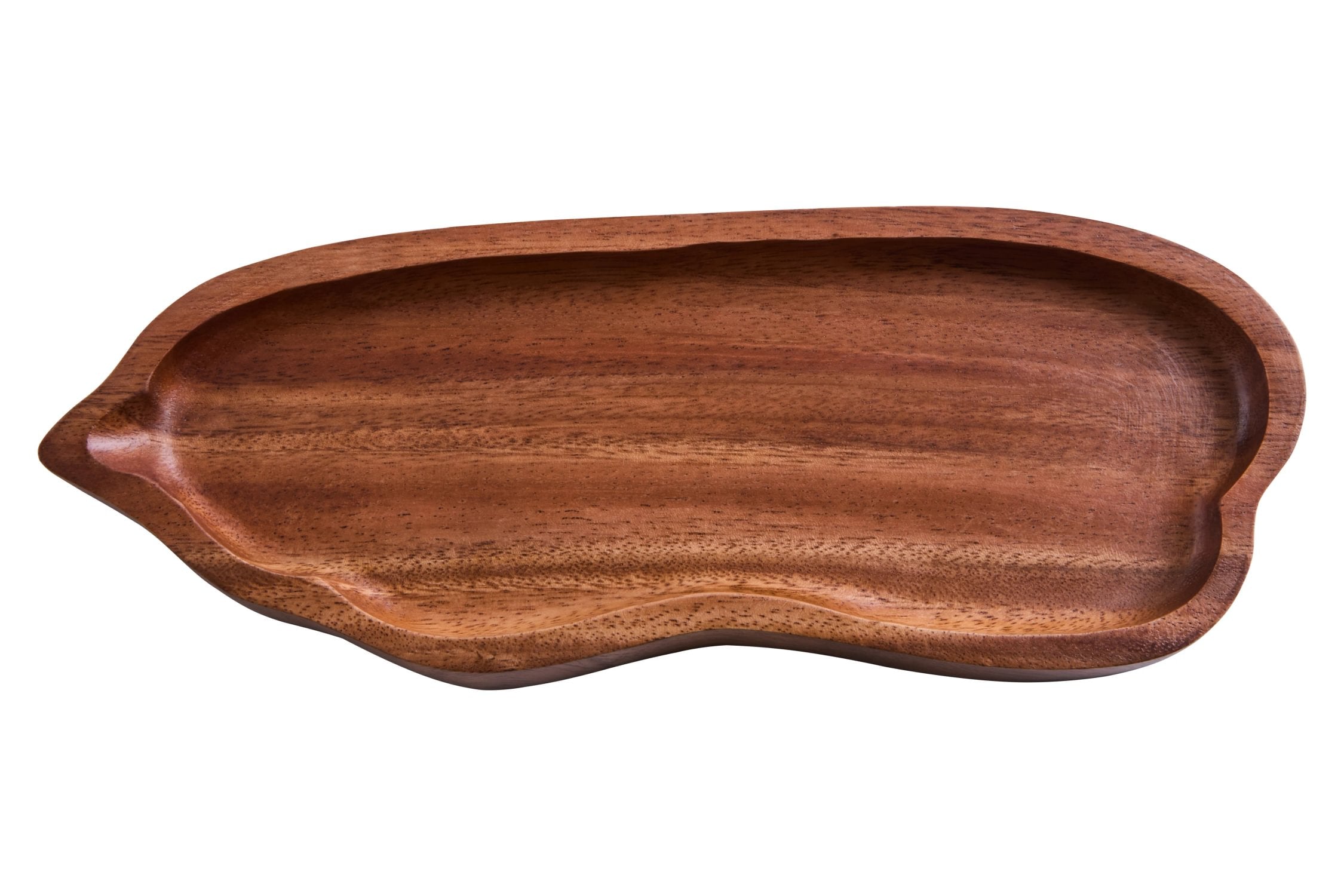 Arden Medium Acacia Wood Organic Serving Plate & Tray