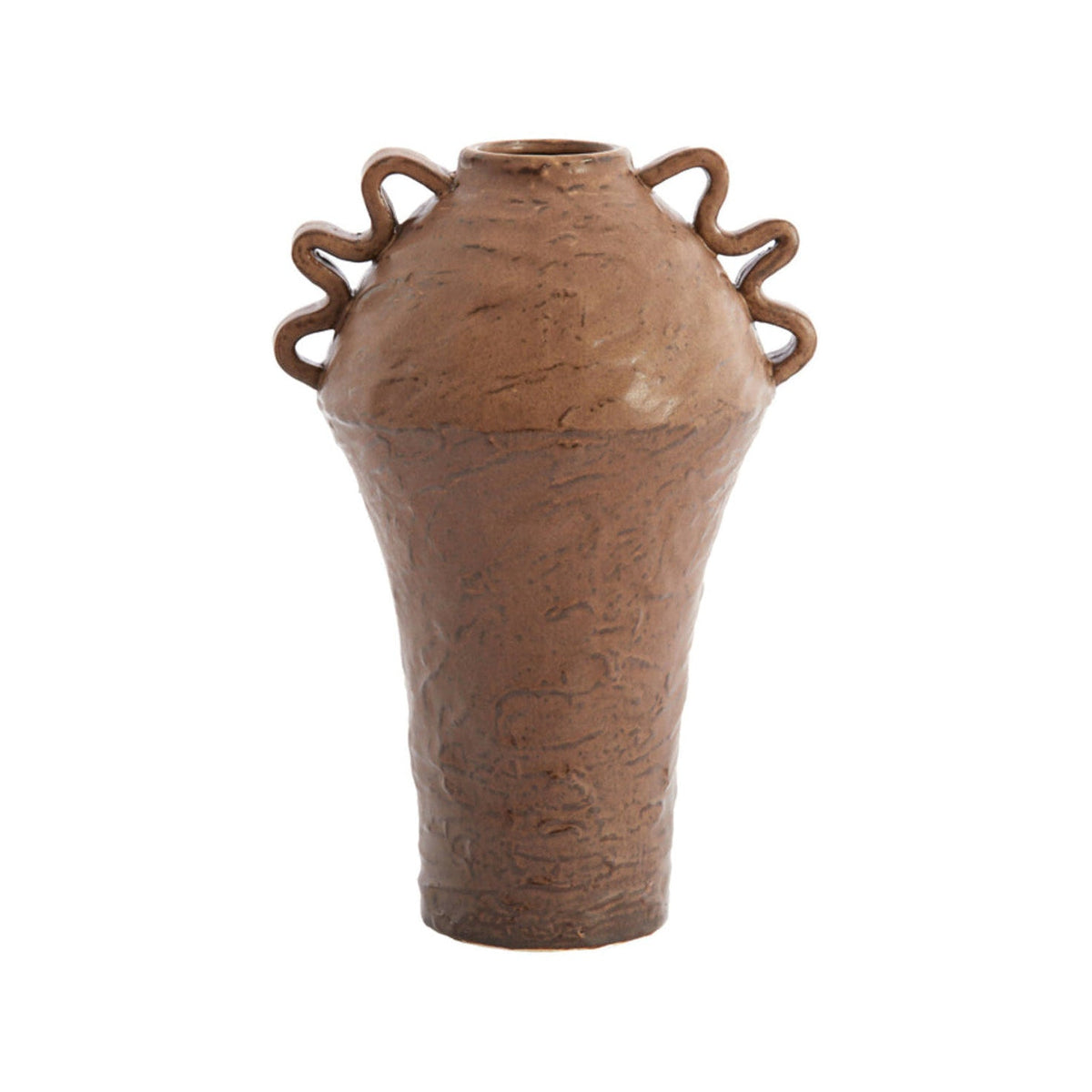 Volca Brown Ceramic Vase 35cm