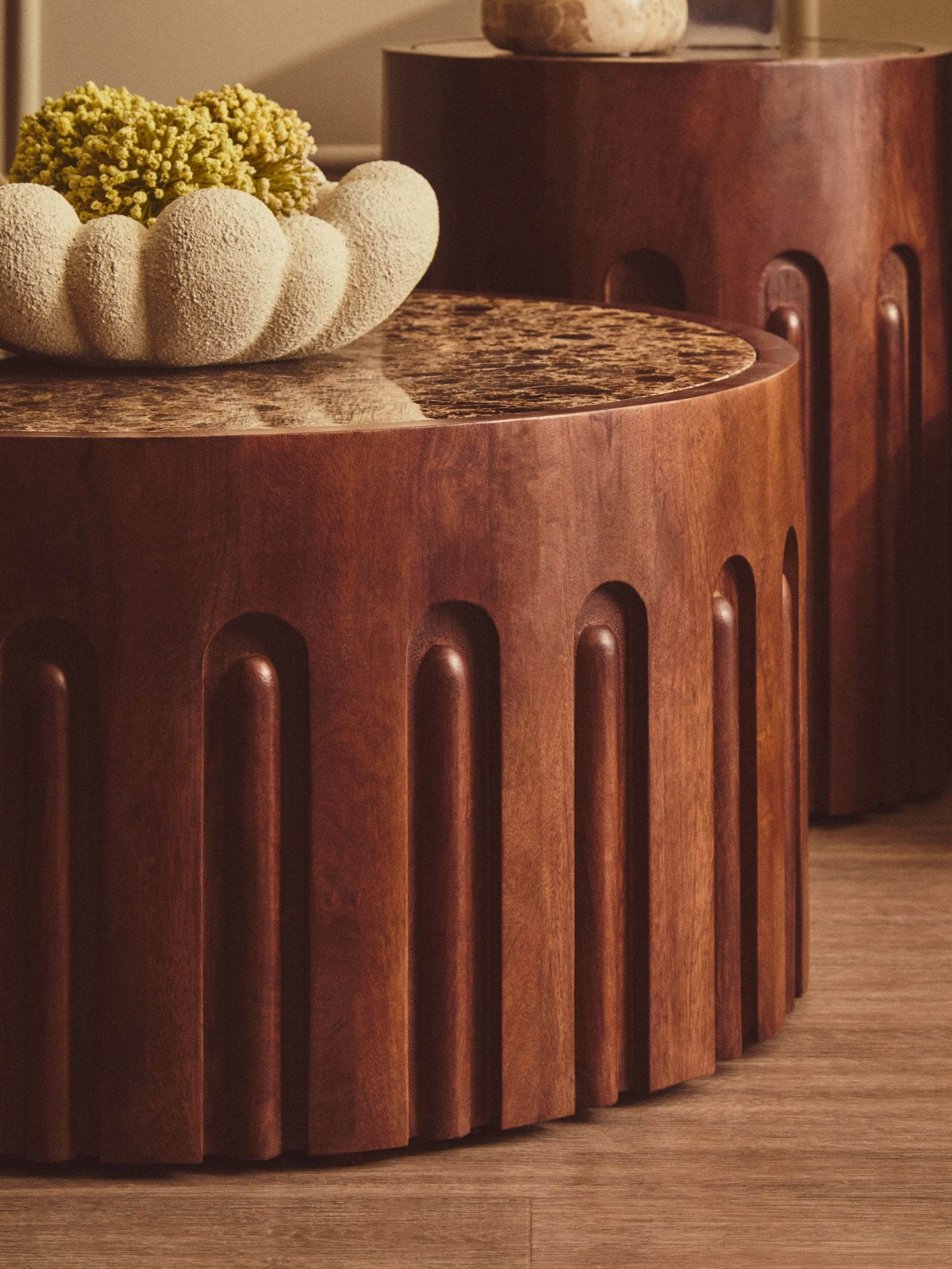Forma Cream Bubble Design Bowl
