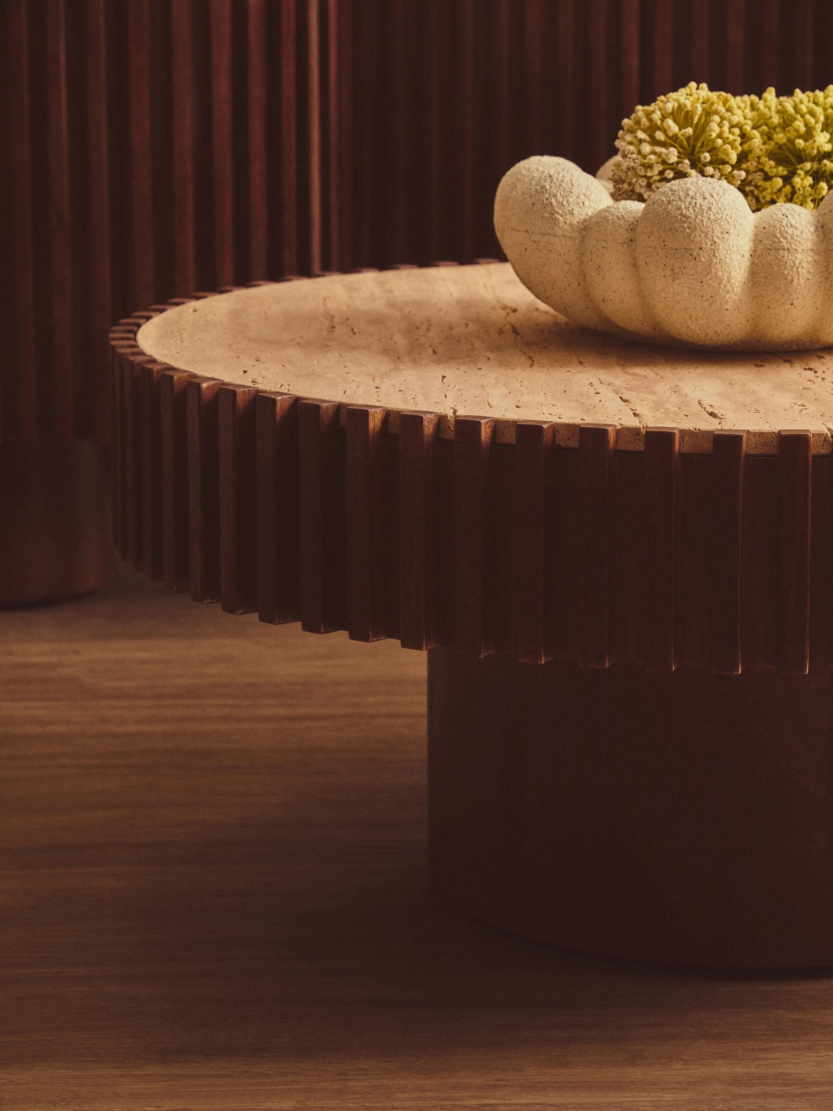 Forma Cream Bubble Design Bowl