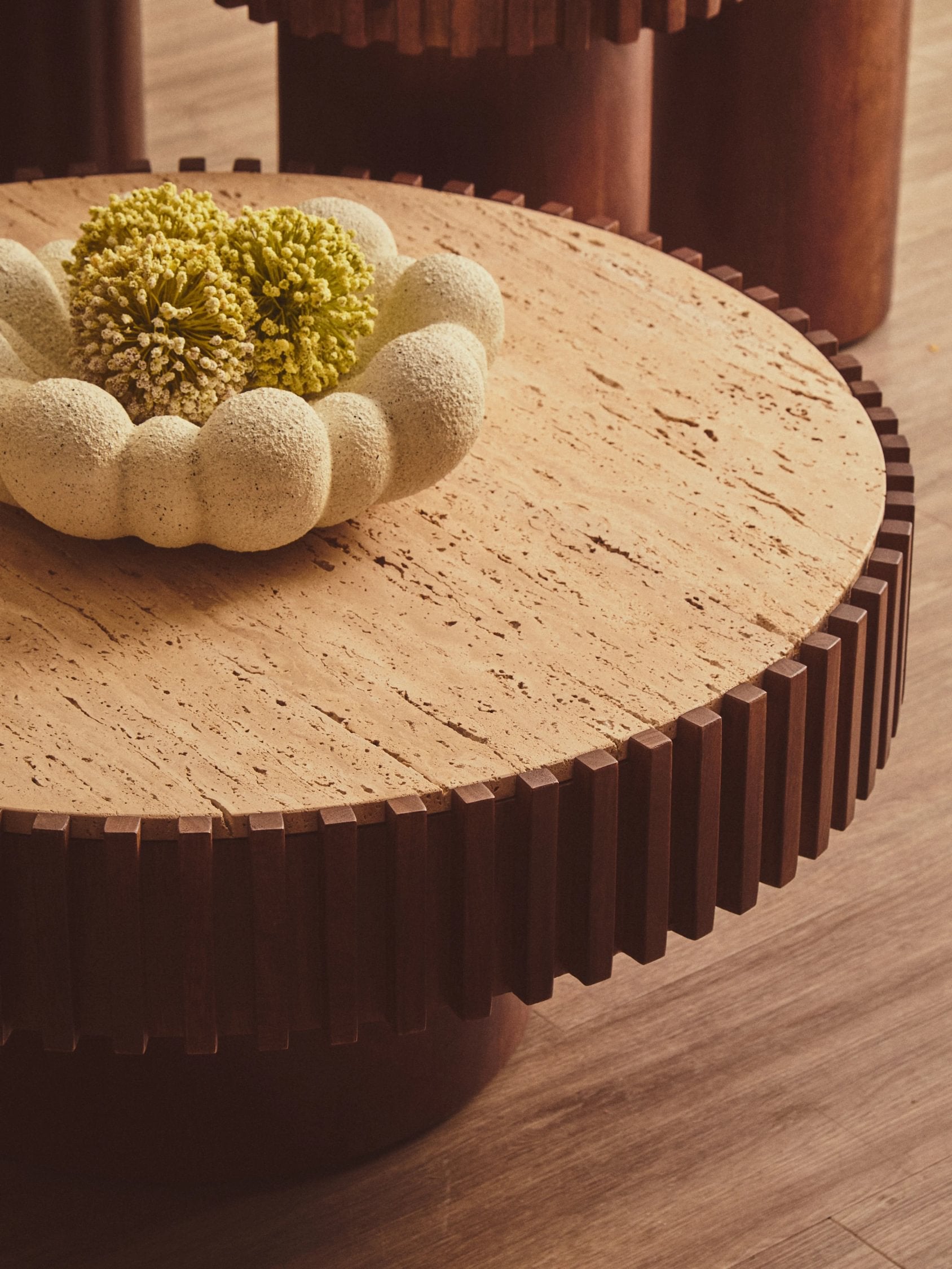 Forma Cream Bubble Design Bowl
