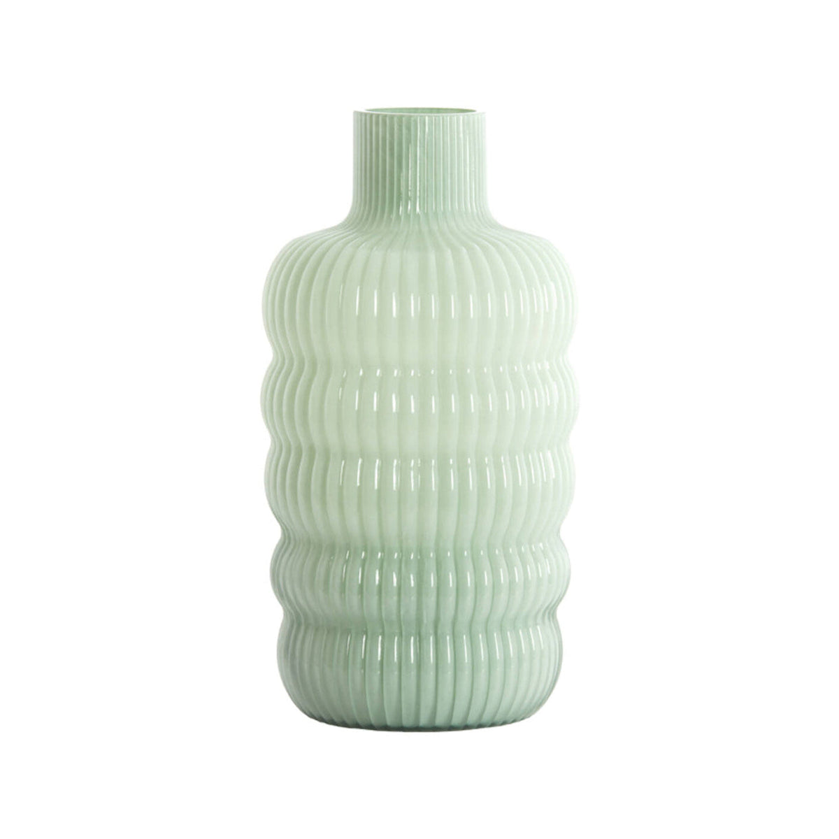 Lunette Mint Glass Vase – Otello's Home