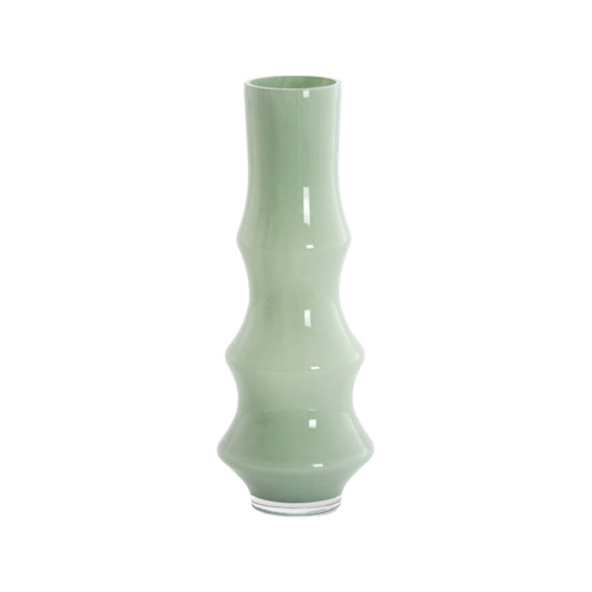 Fiorenza Mint Glass Vase 40cm