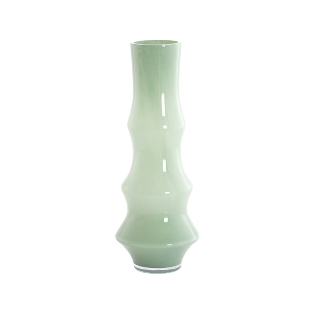 Fiorenza Mint Glass Vase 50cm